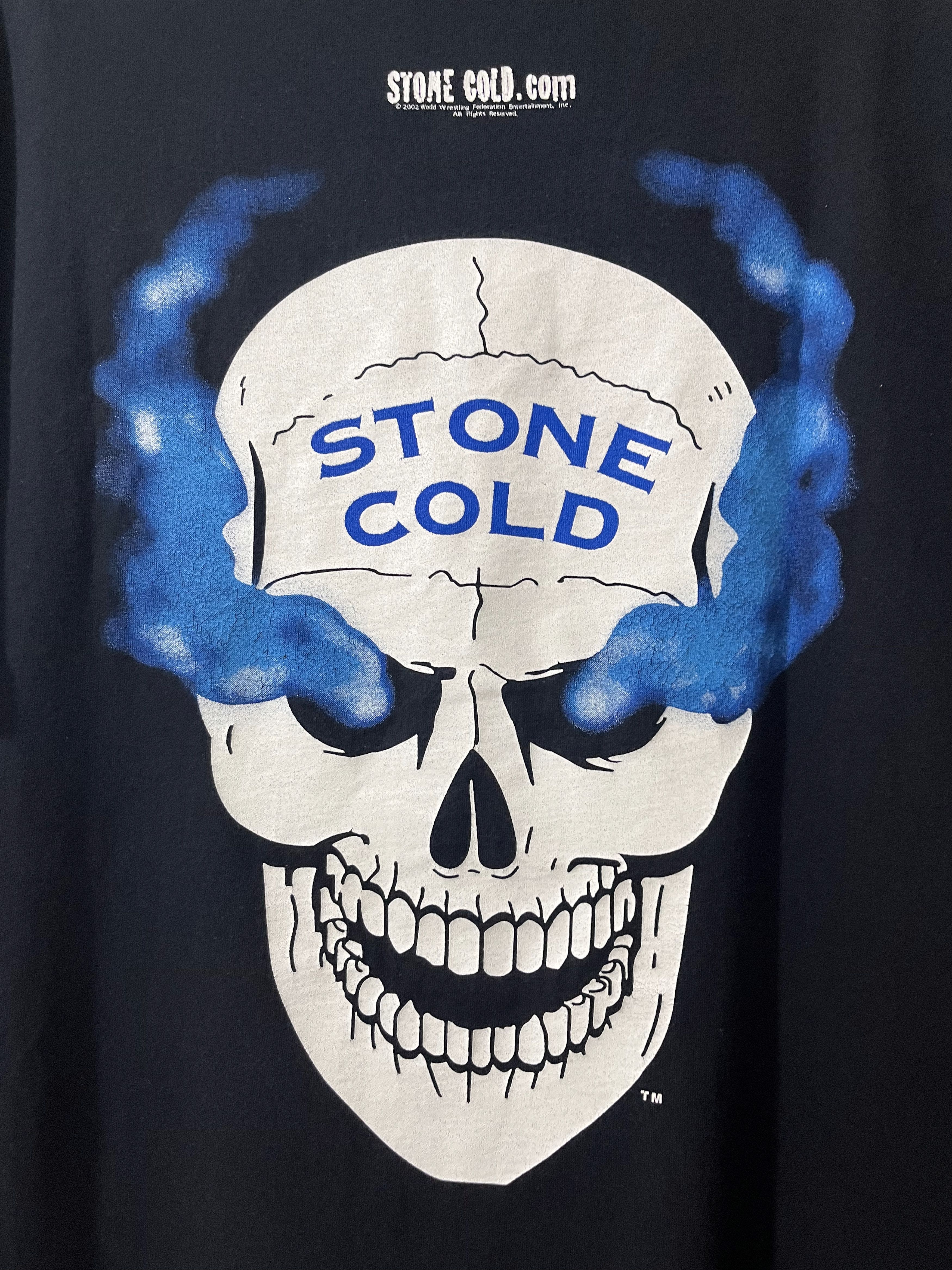 Vintage VINTAGE MICHAEL ATHLETIC DEPT. 2002 'STONE COLD WHAT?' TEE Size US XL / EU 56 / 4 - 4 Thumbnail