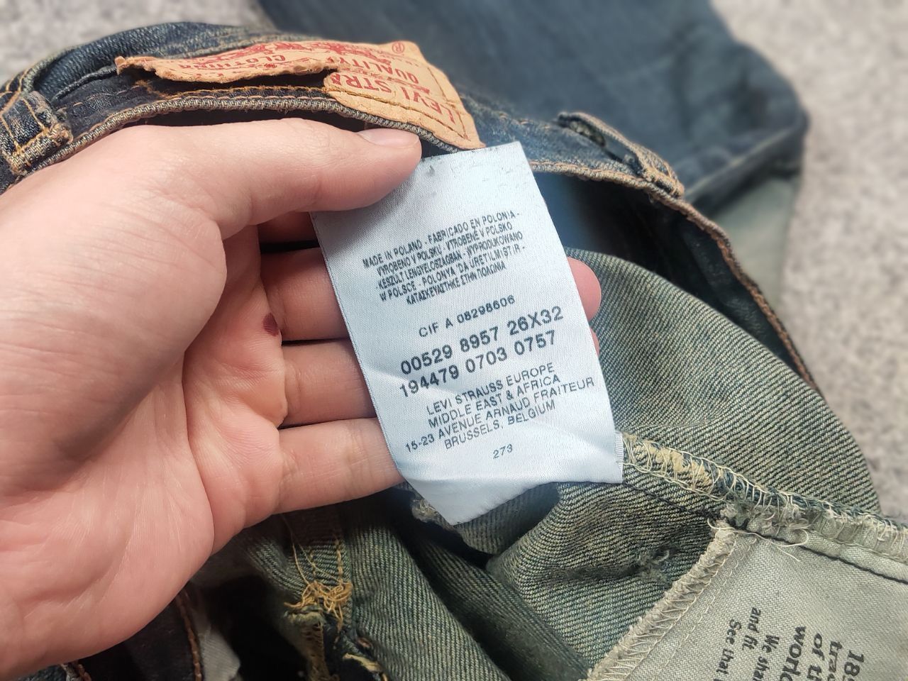 If Six Was Nine Vintage Levis 529 Bootcut Jeans if six was nine Y2K LGB Size 26" / US 2 / IT 38 - 15 Thumbnail