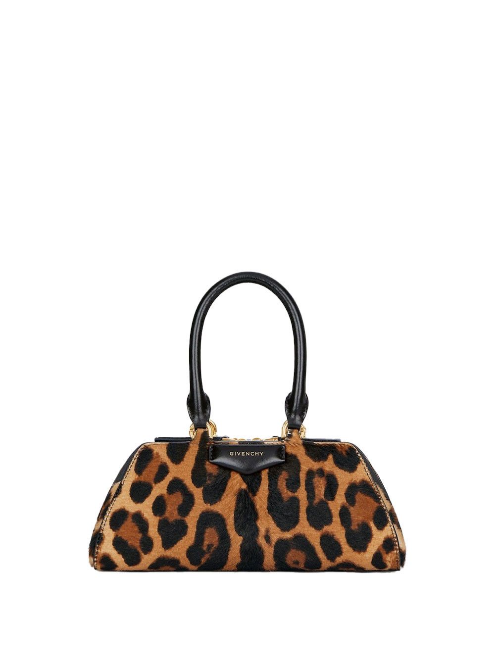 Givenchy MINI ANTIGONA EAST-WEST BAG IN LEOPARD PONY EFFECT LEATHER Size ONE SIZE - 1 Thumbnail