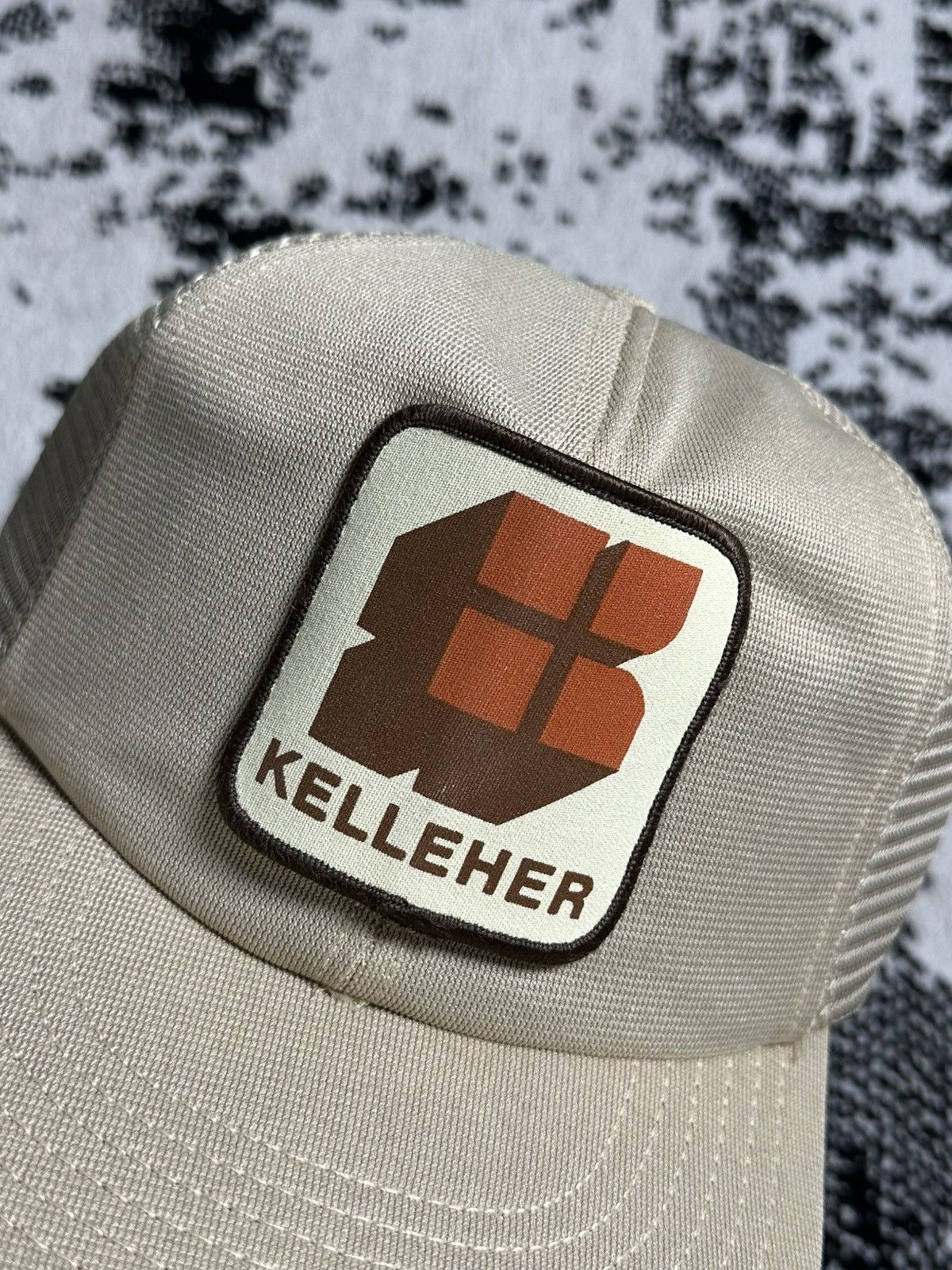Vintage Vintage Kelleher Patch USA Trucker Hat Size ONE SIZE - 2 Thumbnail