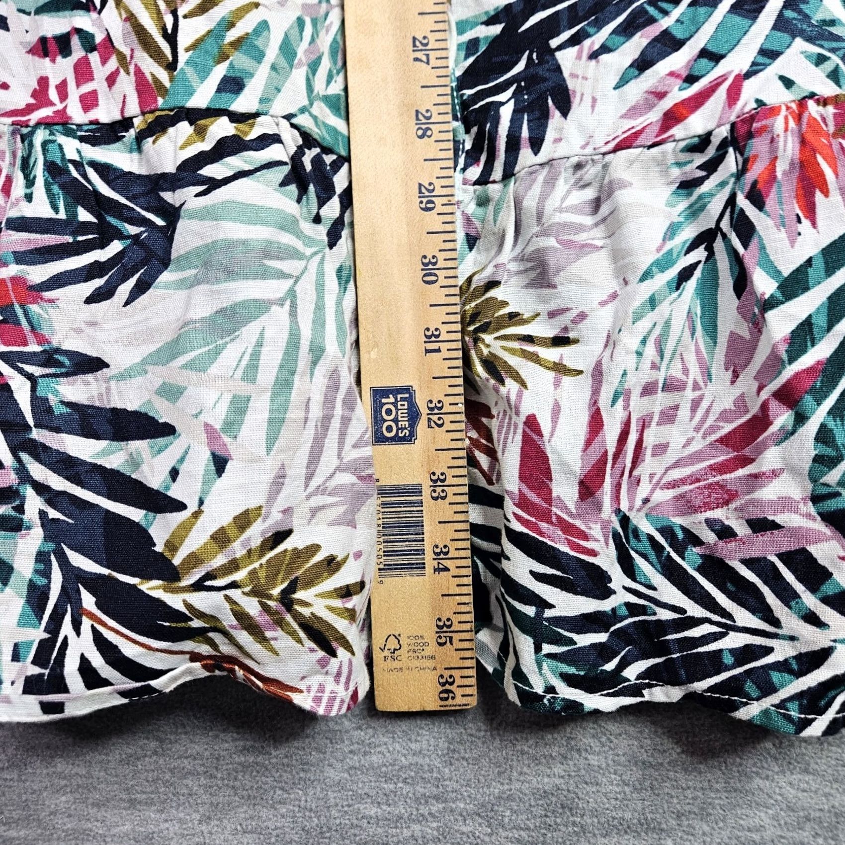 Vintage Beach Lunch Lounge Dress Square Neck Floral Printed Dress M NEW Size M / US 6-8 / IT 42-44 - 5 Thumbnail