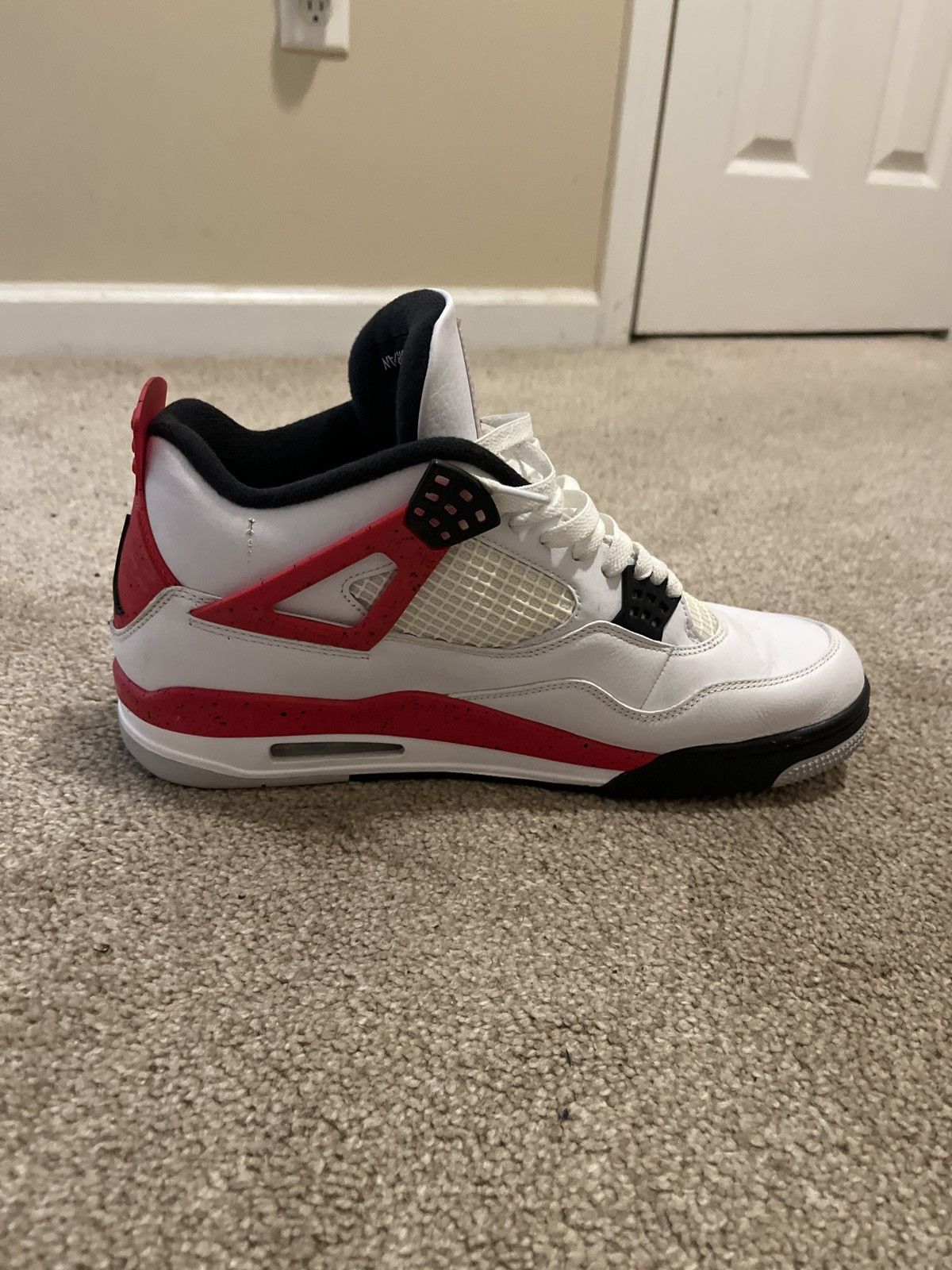 Jordan Brand Jordan 4 Retro ‘Red Cement’ Size US 12 / EU 45 - 4 Thumbnail
