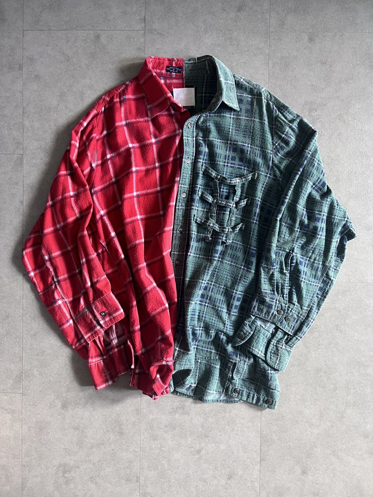 Takahiromiyashita The Soloist. Takahiro Miyashita The SoloIst Remake Flannel Size US L / EU 52-54 / 3 - 1 Thumbnail