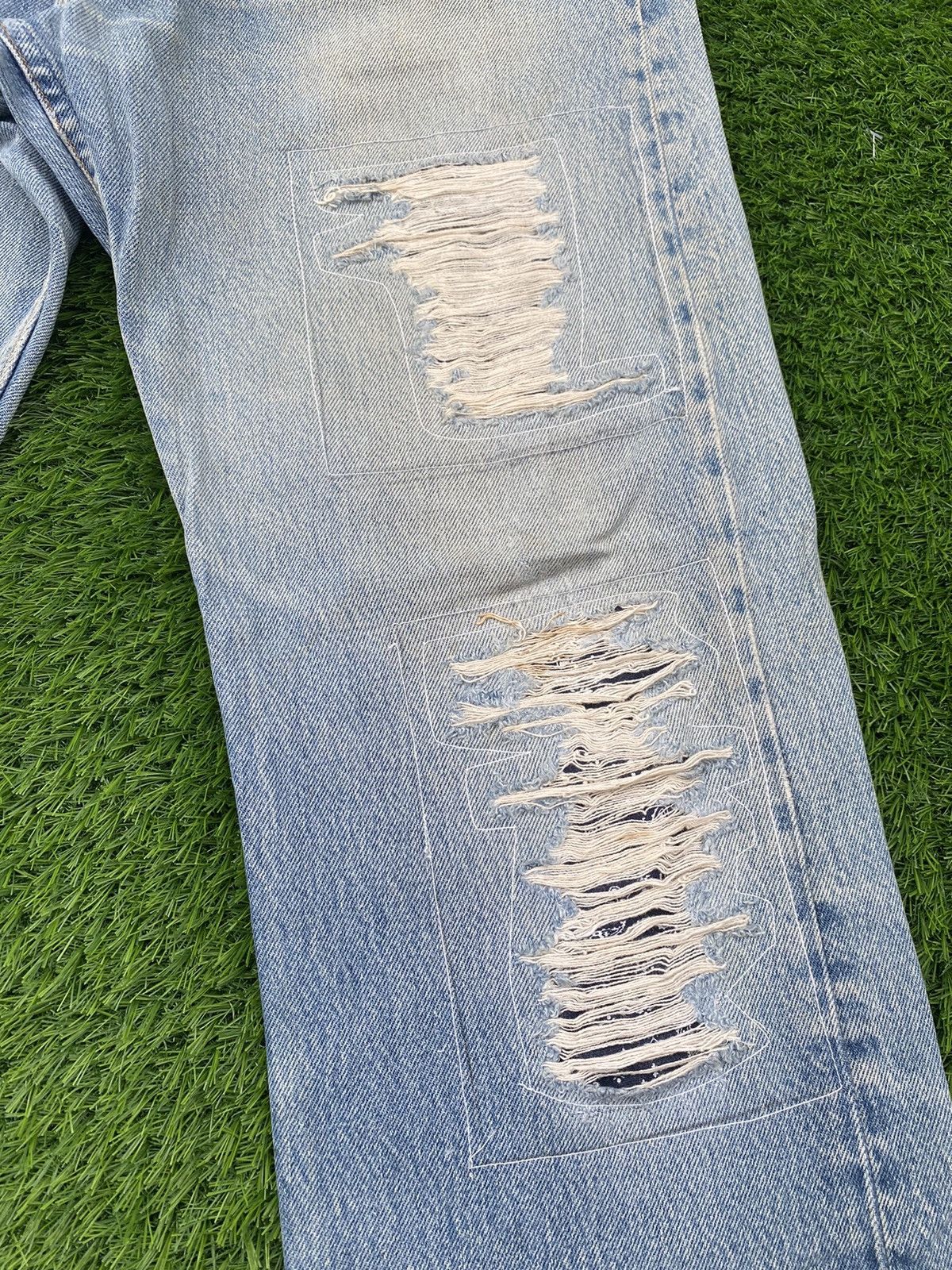 Levi's Vintage Levis 501xx Distressed Pant Size US 32 / EU 48 - 5 Thumbnail