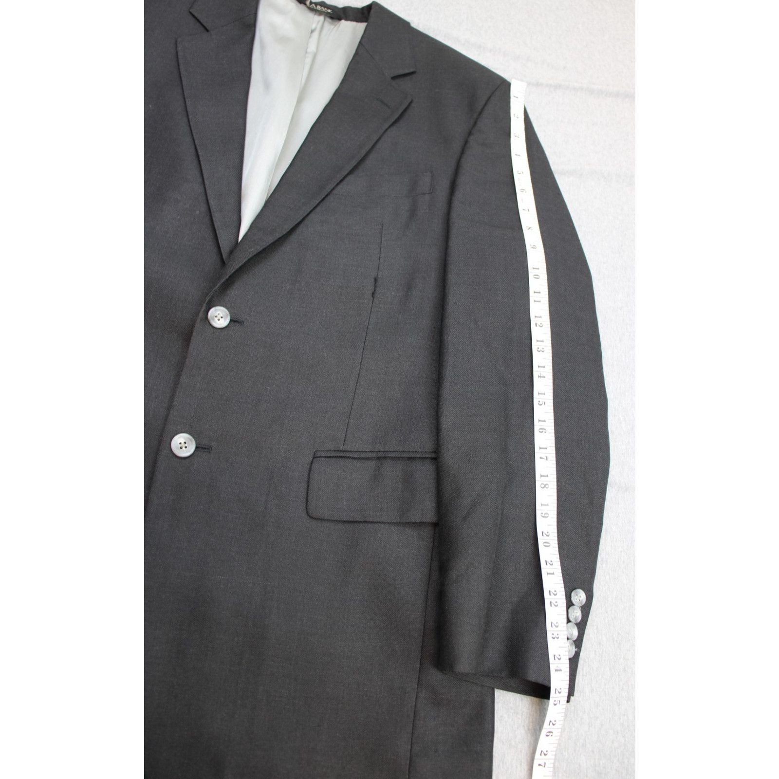 Jos. A. Bank Jos A Bank Blazer Mens 40R Black Lined 2 Button Notch Lapel Size 40R - 10 Thumbnail