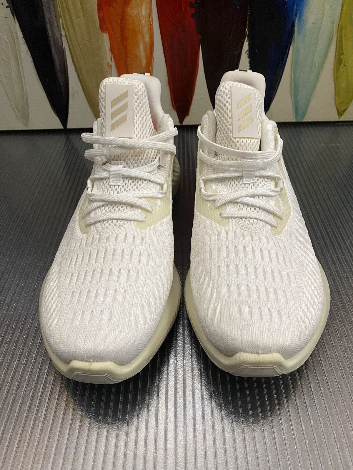 Adidas adidas Alphabounce Plus Great White 10 VGC Size US 10 / EU 43 - 7 Thumbnail