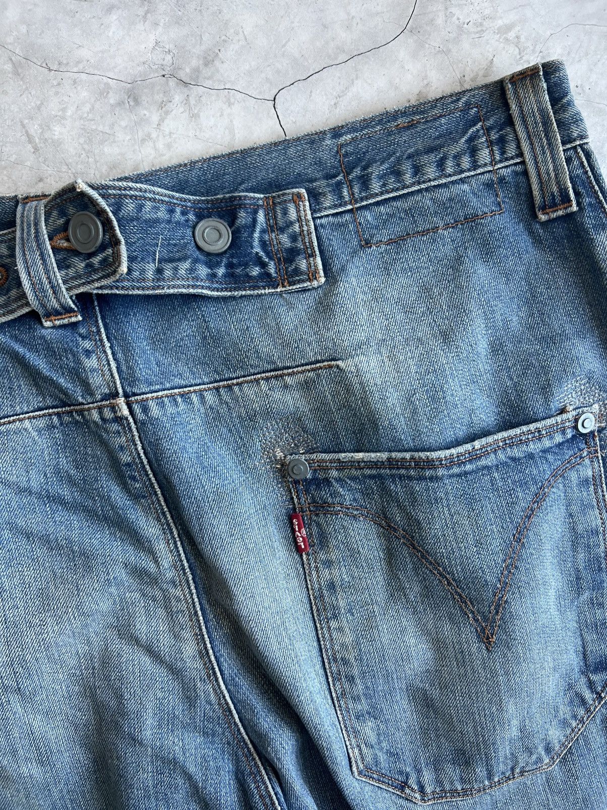 Levi's Levis Engineered Jeans Buckle Back Tag W36 Actual 37x29 Size US 36 / EU 52 - 6 Thumbnail