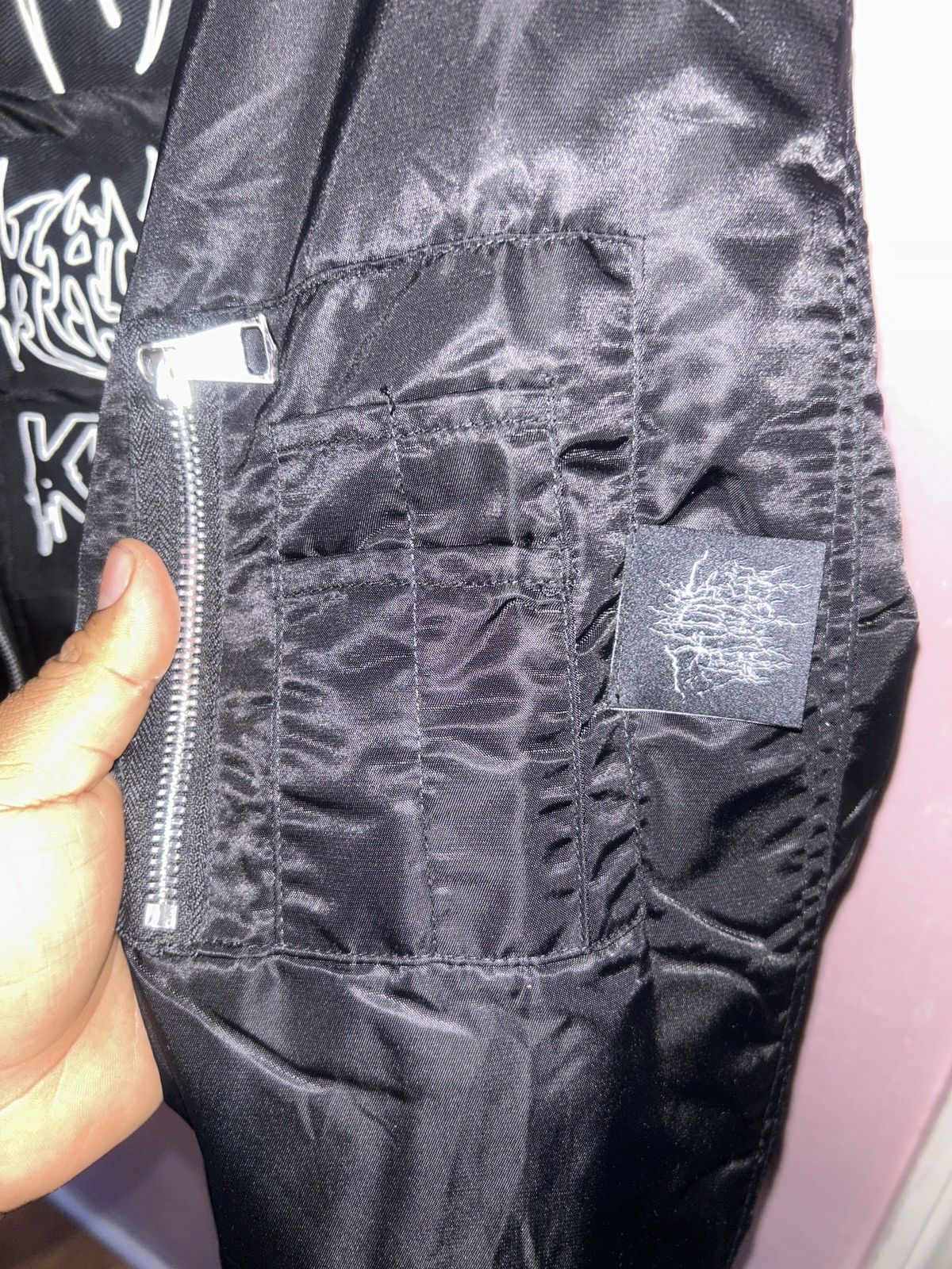 Kim Krueger × Playboi Carti Kim Kruger Patchwork Bomber Size US XL / EU 56 / 4 - 4 Thumbnail