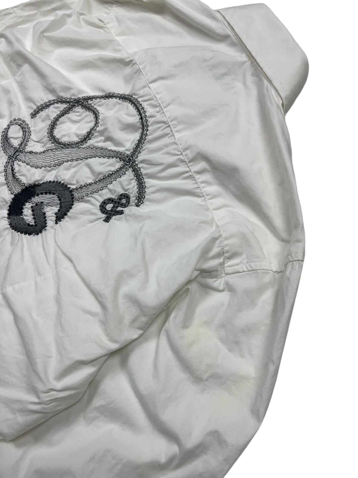 Dolce & Gabbana × Vintage Vintage Dolce & Gabbana Embroidered Logo Button Up Shirt Size US XL / EU 56 / 4 - 8 Thumbnail