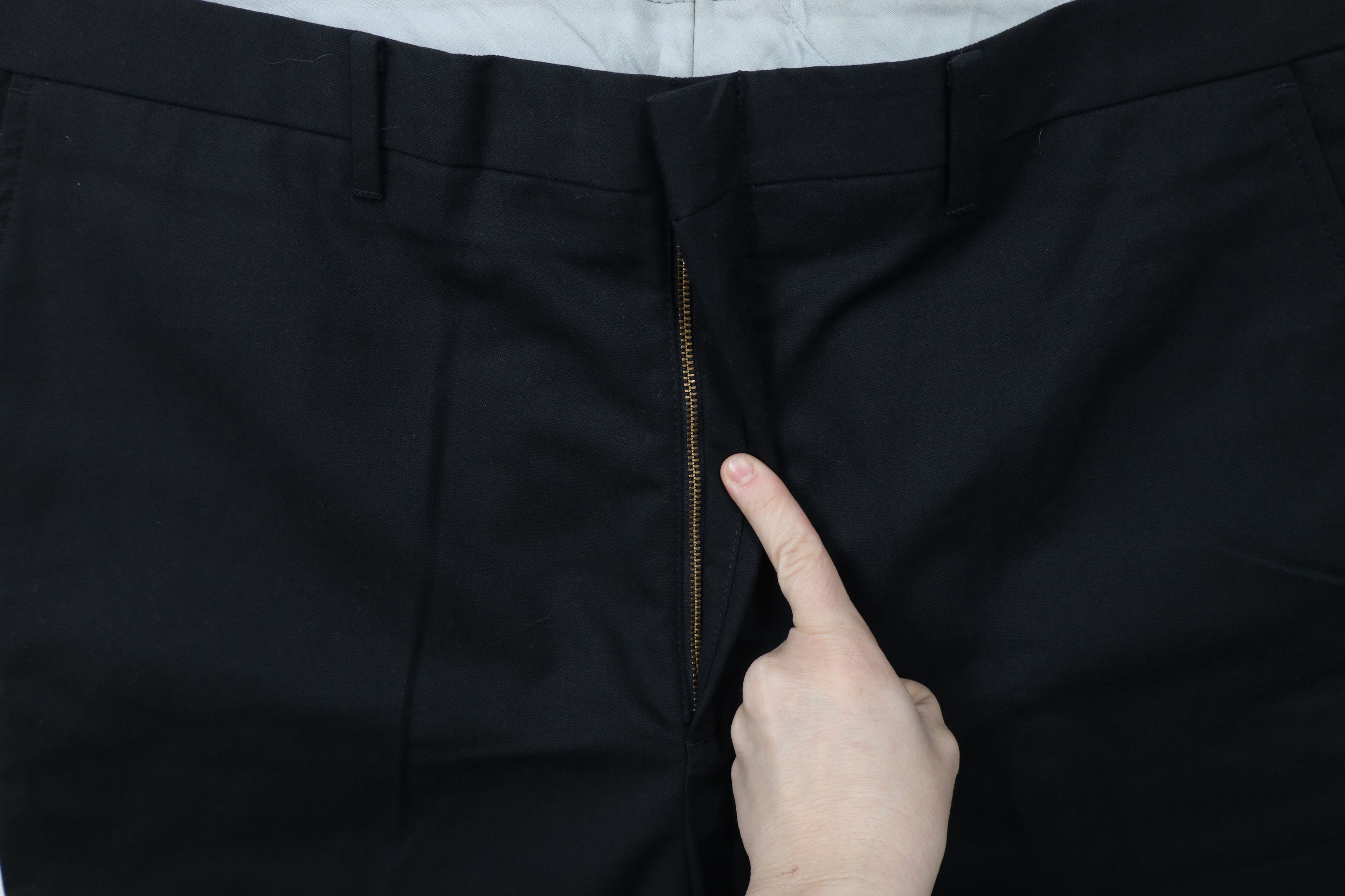 Vintage Vintage 90s Streetwear Wide Leg Chino Pants Trousers Black Size US 38 / EU 54 - 5 Thumbnail