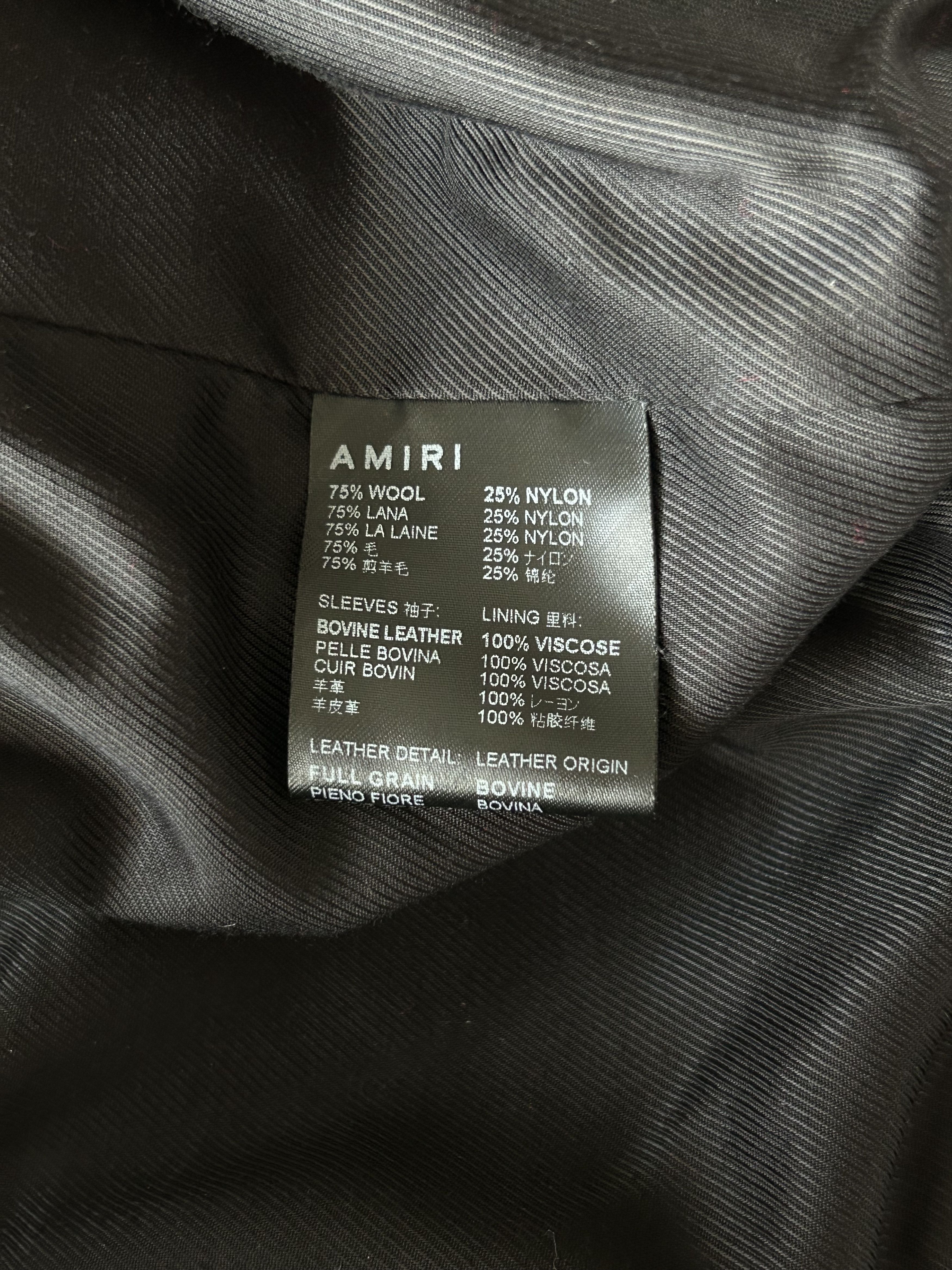 Amiri Amiri Red & White Tiger Varsity Jacket Size US XS / EU 42 / 0 - 3 Thumbnail