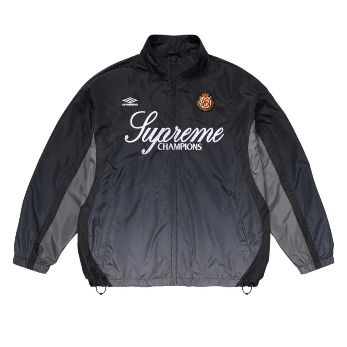 Umbro Supreme x Umbro Gradient Track Jacket Black Size XL Size US XL / EU 56 / 4 - 1 Thumbnail