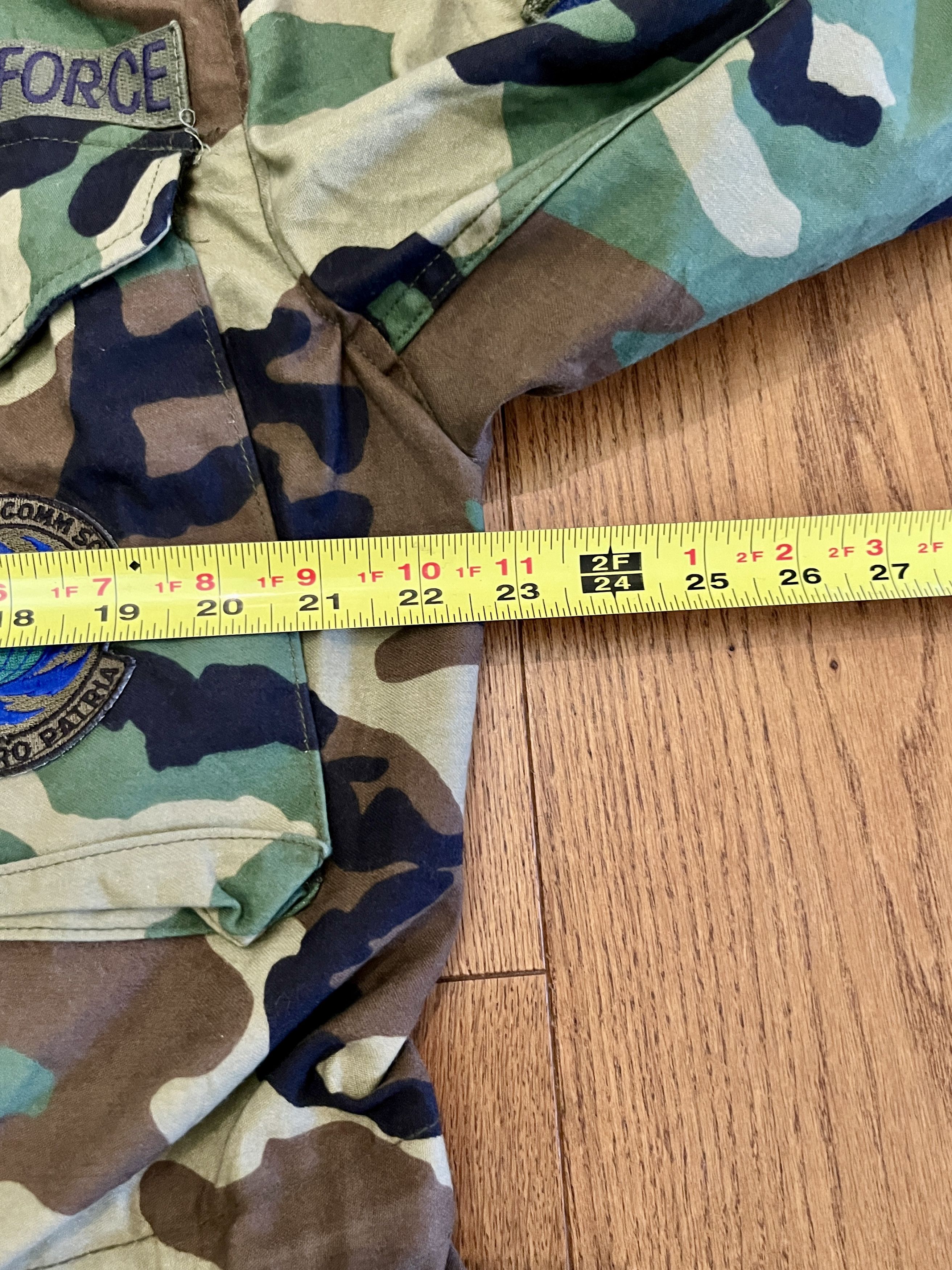Vintage Vintage 1996 US Air Force Woodland Camo M-65 Field Jacket Size US M / EU 48-50 / 2 - 8 Thumbnail