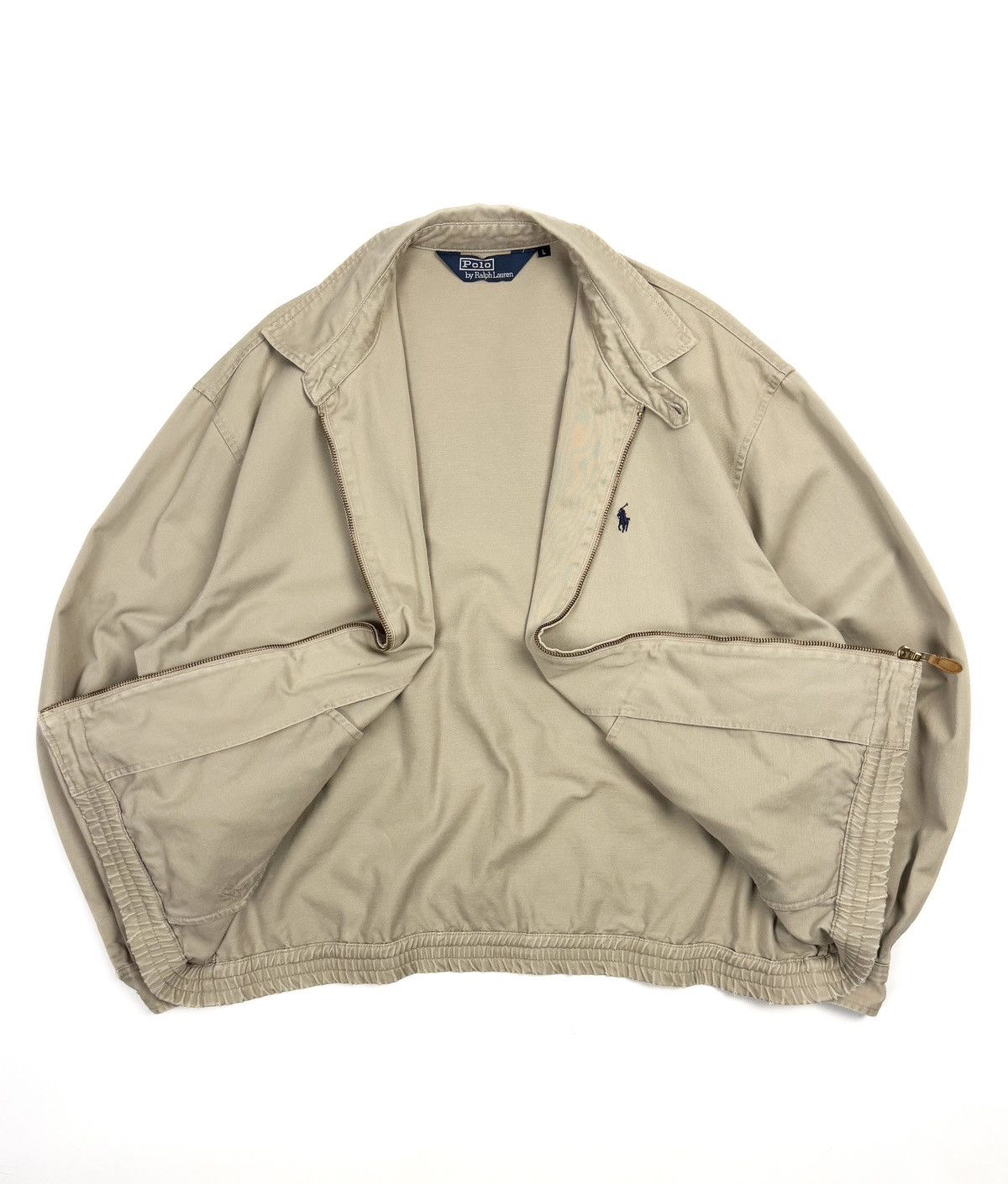 Polo Ralph Lauren Vintage Polo Ralph Lauren Lightweight Zip Bomber Jacket L Size US L / EU 52-54 / 3 - 4 Thumbnail