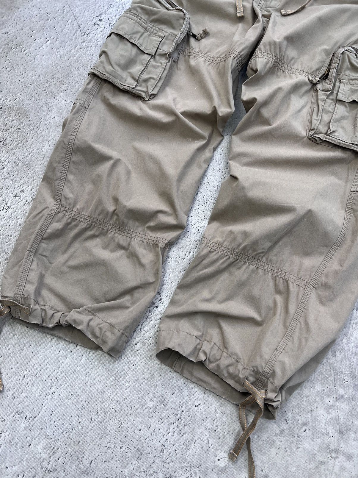 Vintage Vintage military desert Camo double knee cargo loose baggy Size US 34 / EU 50 - 6 Thumbnail