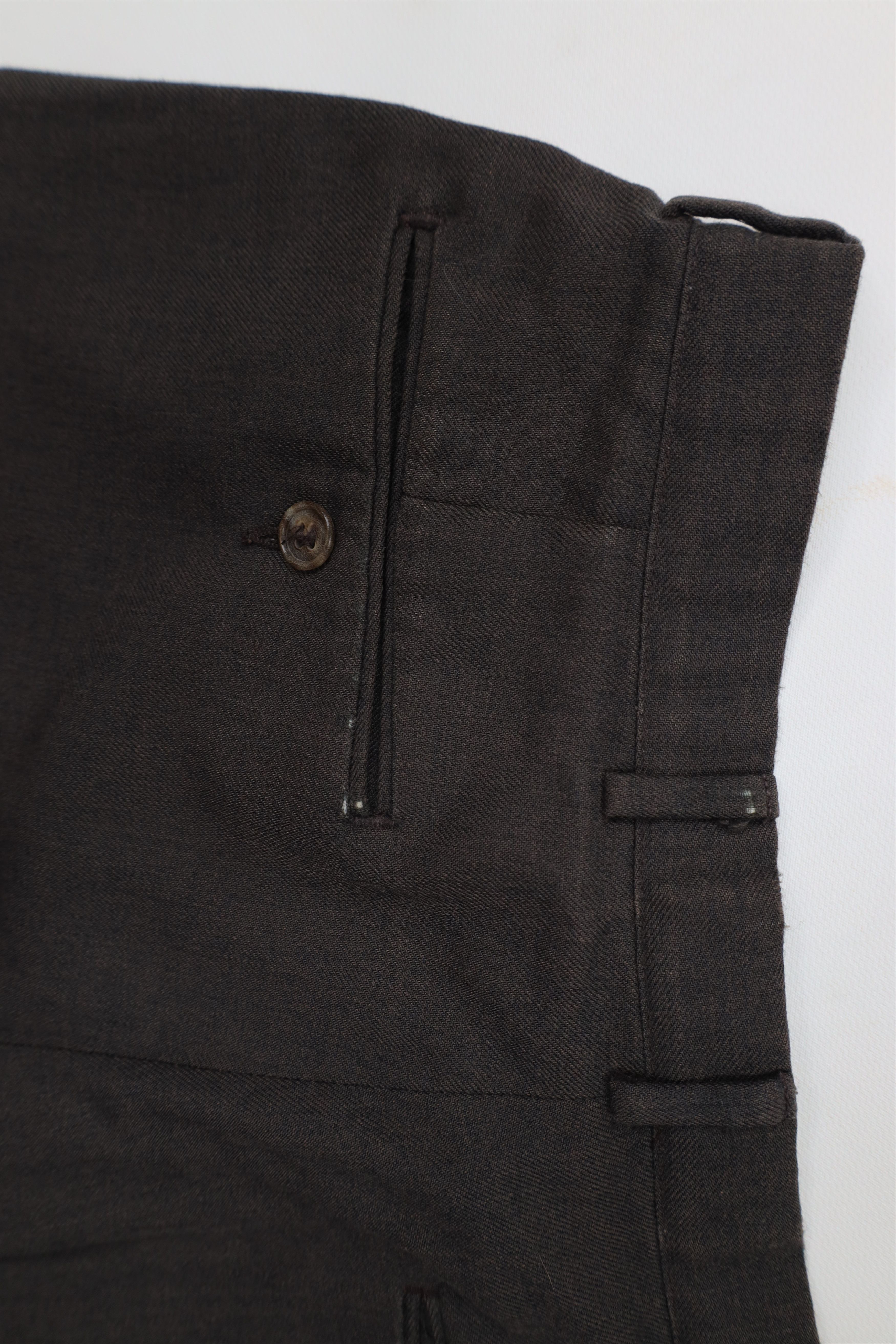 Vintage Vintage 90s Streetwear Gabardine Blend Pleated Chino Pants Size US 30 / EU 46 - 13 Thumbnail