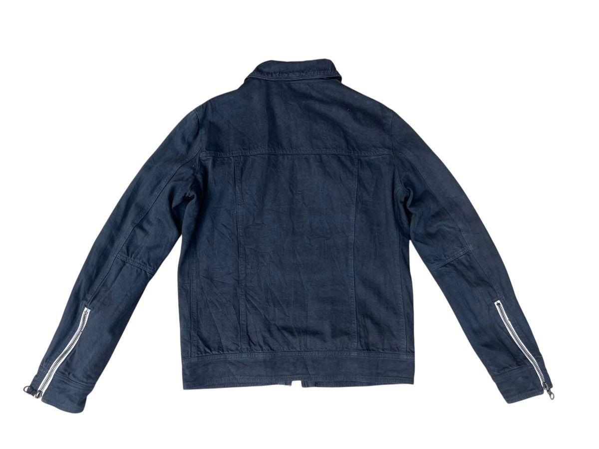 Japanese Brand PARANOID Japan RiRi Zip Quilted Lined Trucker Denim Jacket Size US M / EU 48-50 / 2 - 17 Thumbnail