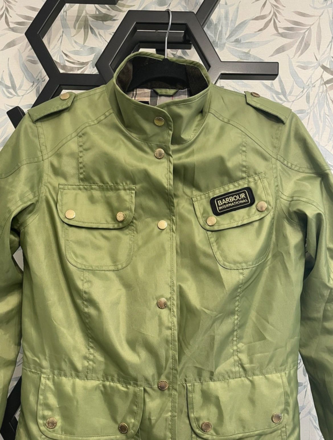 Barbour Barbour International Vintage Ladies Jacket Size S / US 4 / IT 40 - 3 Thumbnail