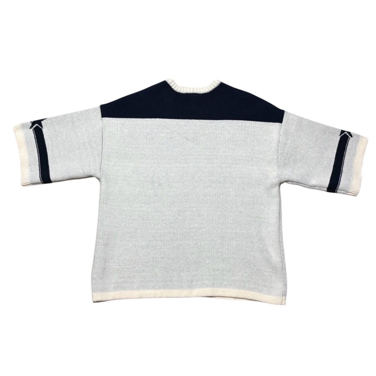 Guess FW2024 GUESS U.S.A. BY ERL FOOTBALL JERSEY SWEATER NWT Size L / US 10 / IT 46 - 9 Thumbnail