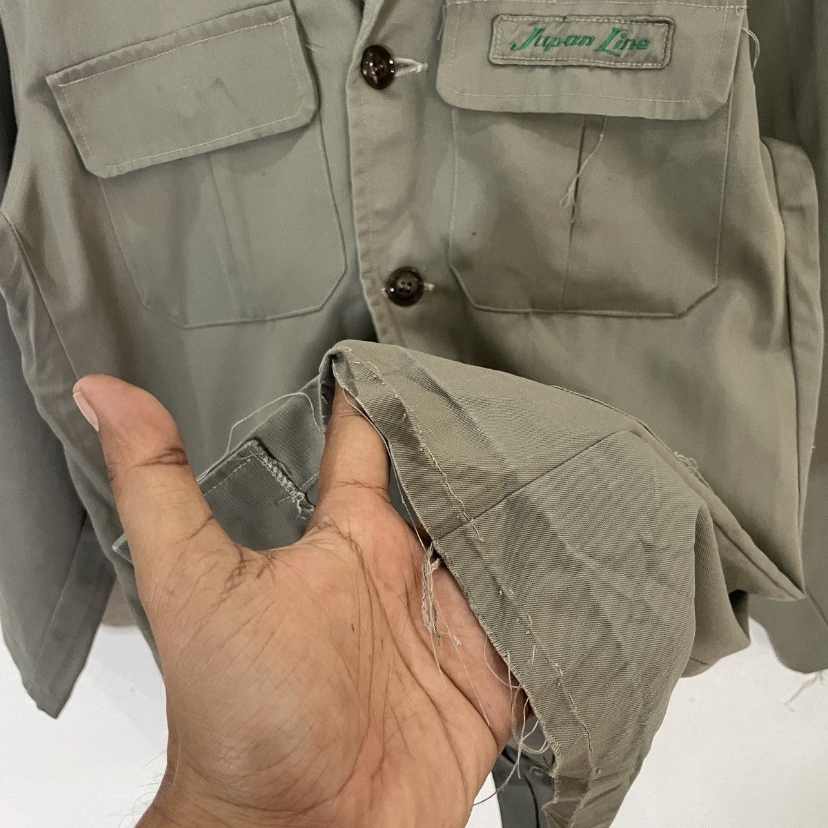 Japanese Brand Vintage Japan Lino Workers Jacket Size US S / EU 44-46 / 1 - 8 Thumbnail