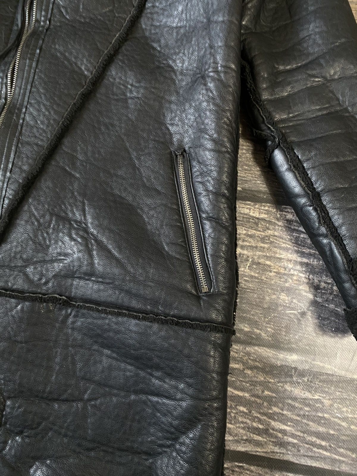 Diesel Diesel Asymmetrical Zip Leather Coat Jacket Size US XL / EU 56 / 4 - 5 Thumbnail