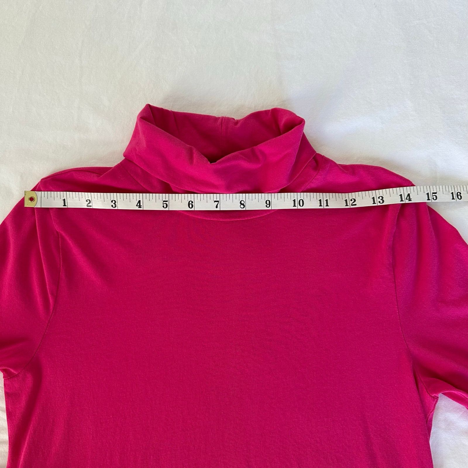 J.Crew J.Crew Pink Fuchsia Turtleneck Tissue Sweater SIze M Size M / US 6-8 / IT 42-44 - 4 Thumbnail