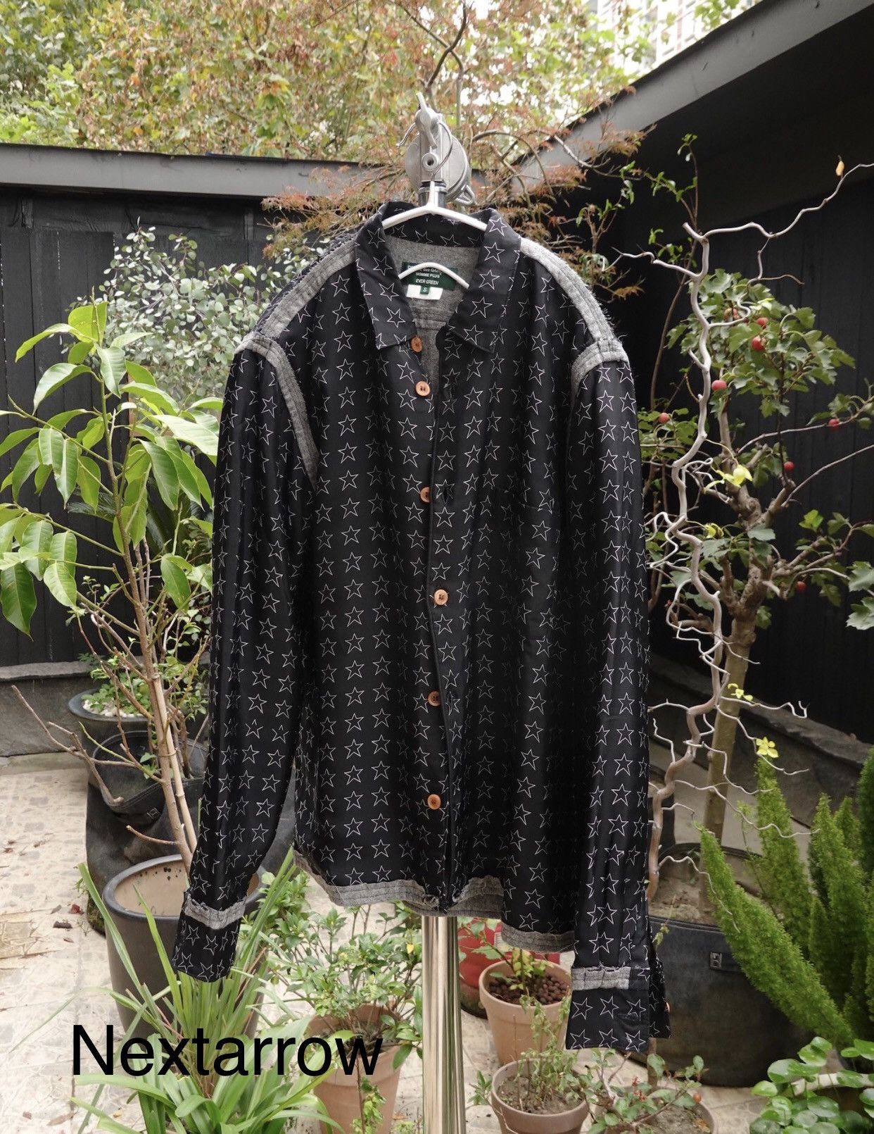 Comme des Garcons Wool two-piece shirt 2412-Nextarrow Size US S / EU 44-46 / 1 - 2 Thumbnail