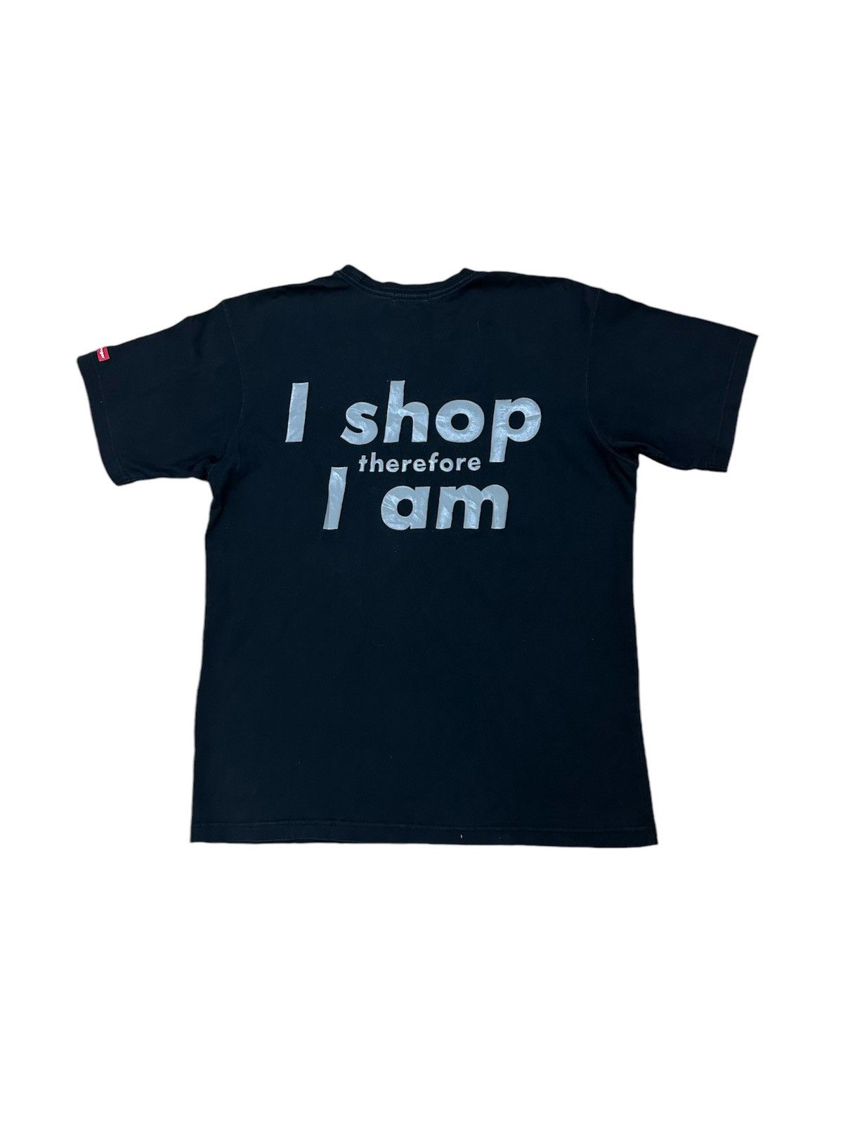 Barbara Kruger × Uniqlo Vintage Barbara Kruger I Shop Therefore I Am Tee Size US L / EU 52-54 / 3 - 2 Thumbnail