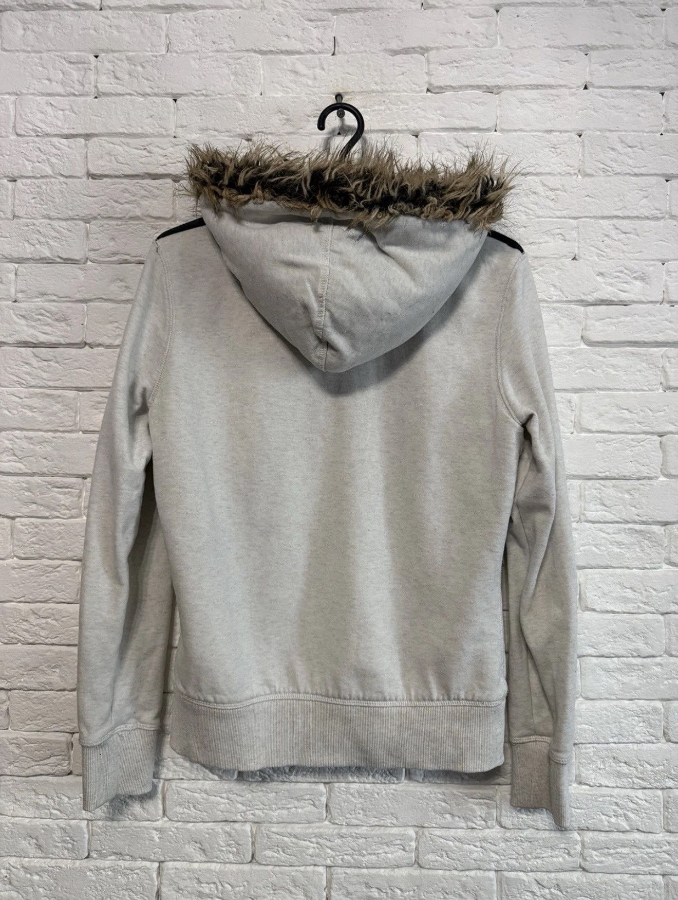 Other Zip hoodie Women Fur Hood Hype Sz S Size S / US 4 / IT 40 - 5 Thumbnail