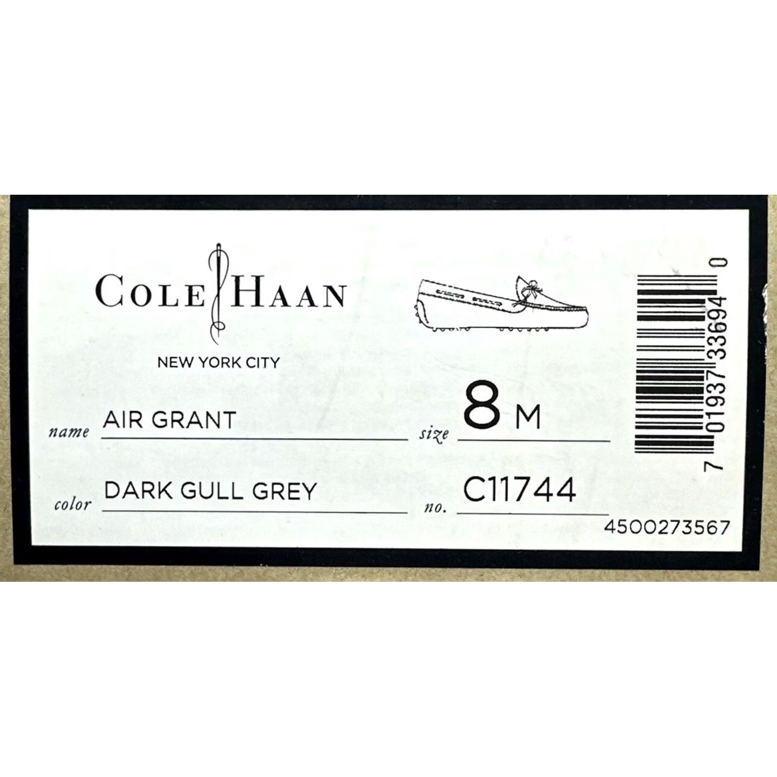 Cole Haan Cole Haan Air Grants Camp Moc Slip On Mens Size 8 M Grey Size US 8 / EU 41 - 6 Thumbnail