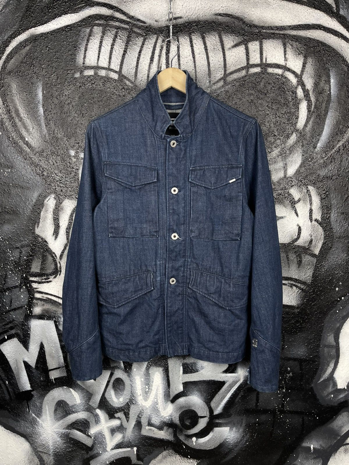 G-Star G Star RAW Denim Vodan Worker Blazer Men’s Size XS Size US XS / EU 42 / 0 - 2 Thumbnail