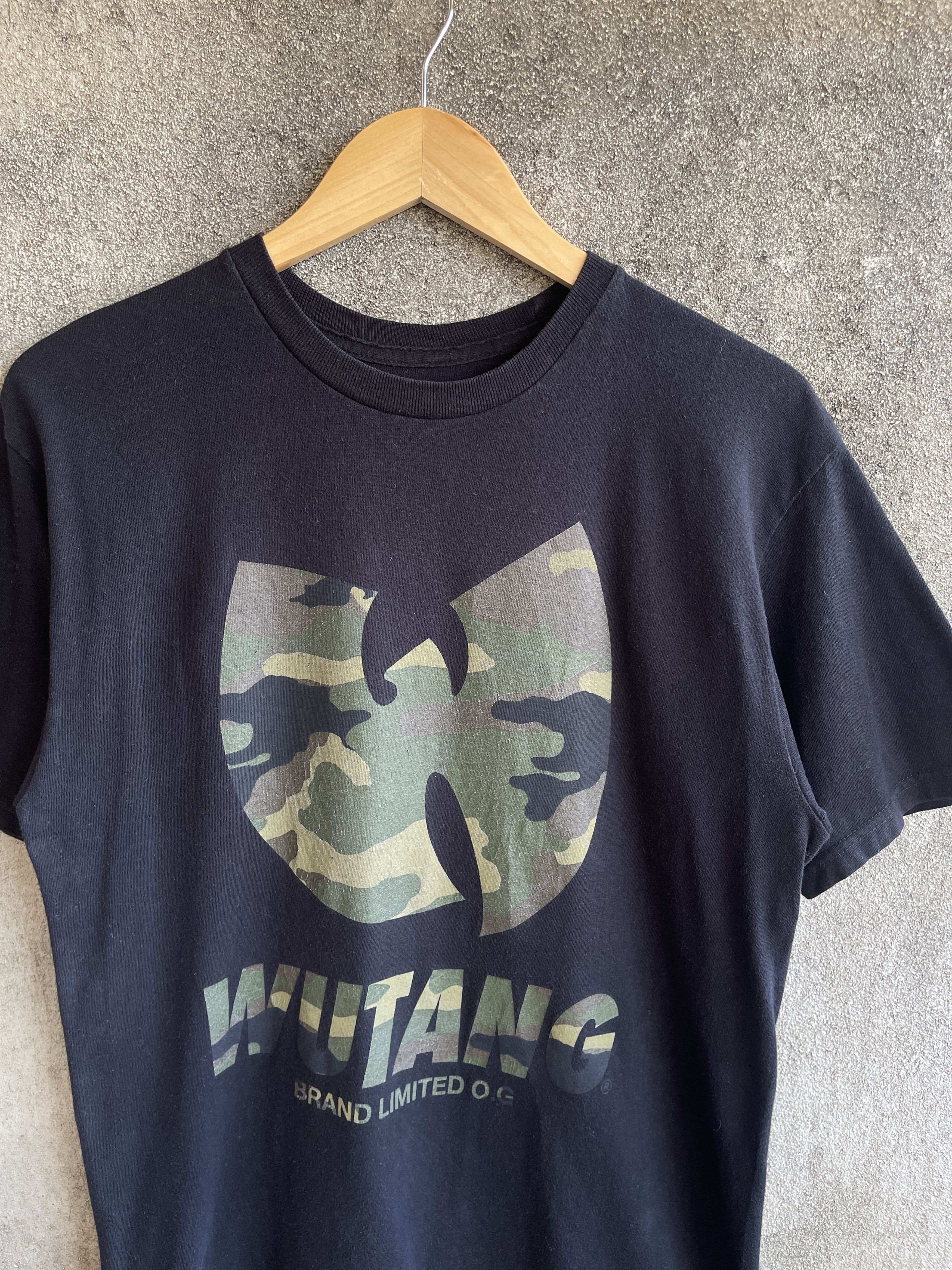 Wu-Tang Clan Vintage🔥Wu-Tang🔥Brand Limited O.G Big Logo Camo RapTees Size US M / EU 48-50 / 2 - 2 Thumbnail