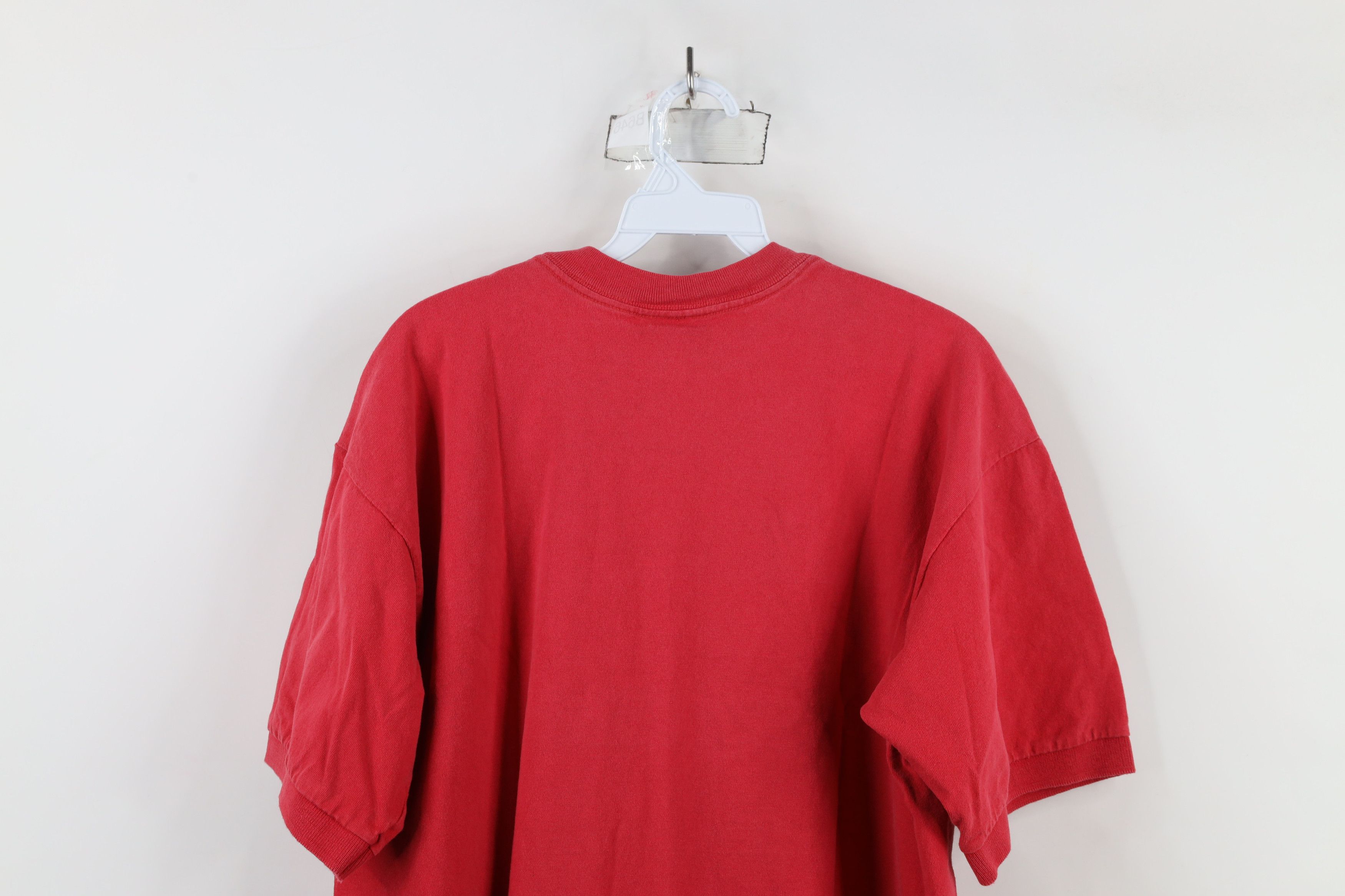Vintage Vintage 90s Faded Ohio State University Football T-Shirt USA Size US L / EU 52-54 / 3 - 11 Thumbnail