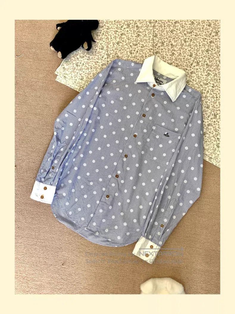 Vivienne Westwood Vivienne Westwood Polka dot shirt, long sleeve, spring and Size M / US 6-8 / IT 42-44 - 1 Thumbnail