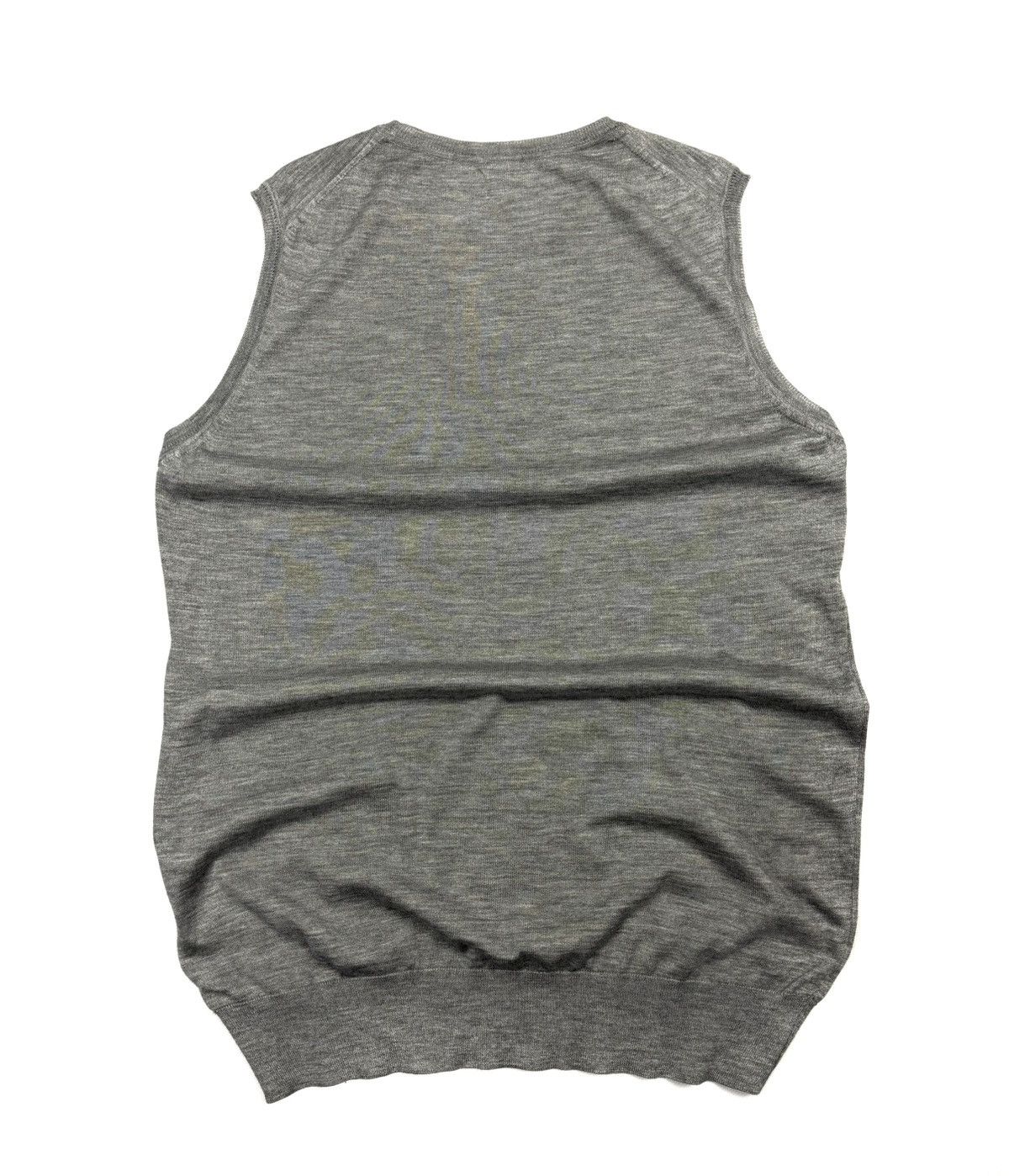 Malo Malo Cashmere Silk Knit Vest Luxury Italy Designer Old Money Size US M / EU 48-50 / 2 - 2 Thumbnail
