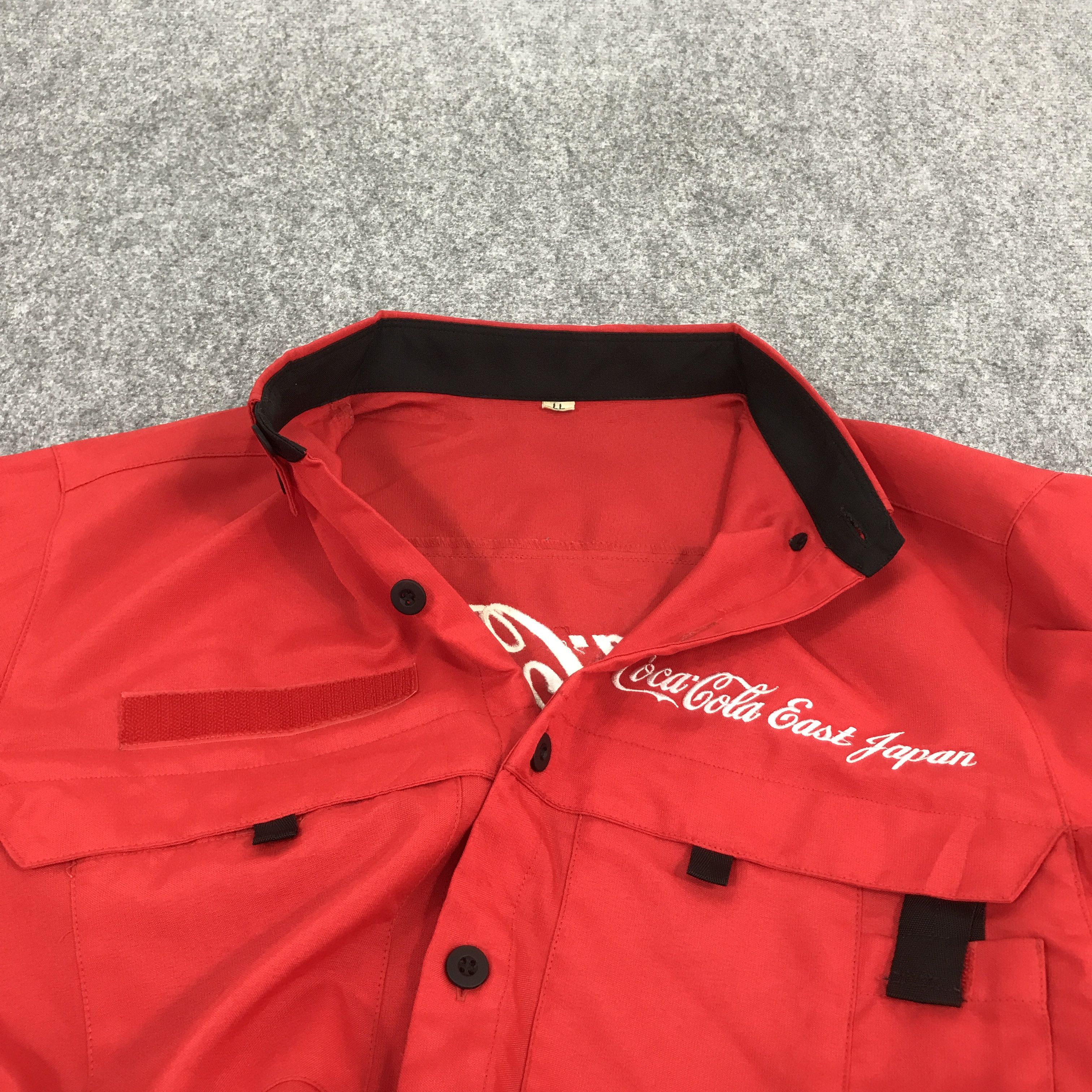 Coca Cola × Japanese Brand VTG 90s COCA-COLA EAST JAPAN BUTTON UP SHIRT LONG SLEEVE Size US L / EU 52-54 / 3 - 7 Thumbnail