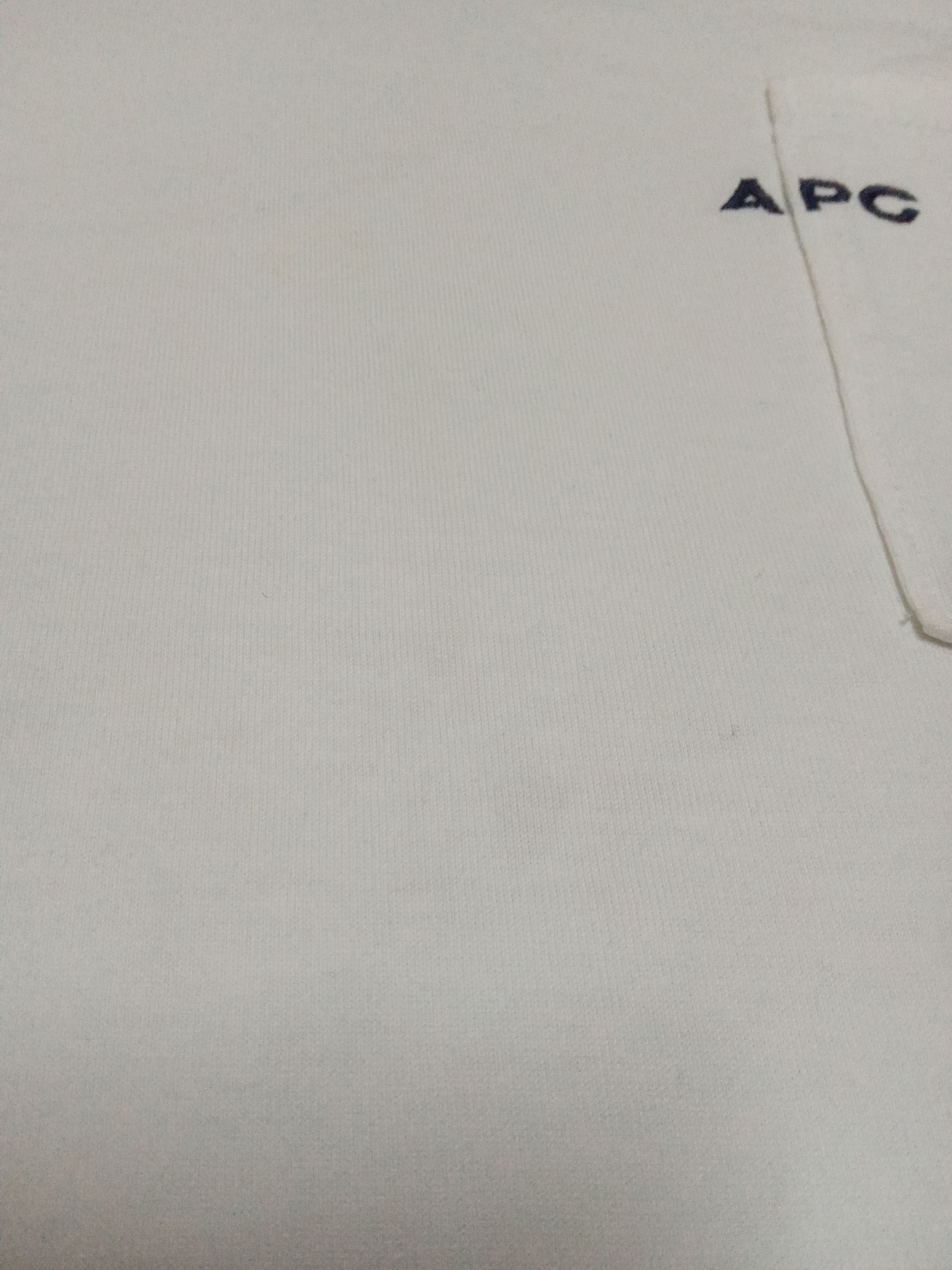 A.P.C. A.P.C. Rue Madame Paris Pocket Tee Size US S / EU 44-46 / 1 - 8 Thumbnail