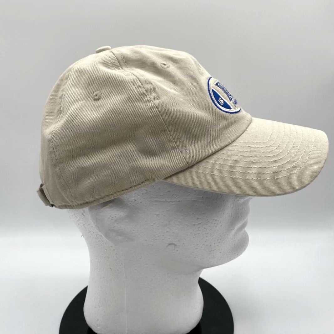Vintage VINTAGE Duke Blue Devils Adjustable Strap Pro Player Ball Cap Khaki Mens One Size Tan Embroidered Baseball Hat Hat Adjustable Strapback Brand No Brand Size ONE SIZE - 2 Thumbnail