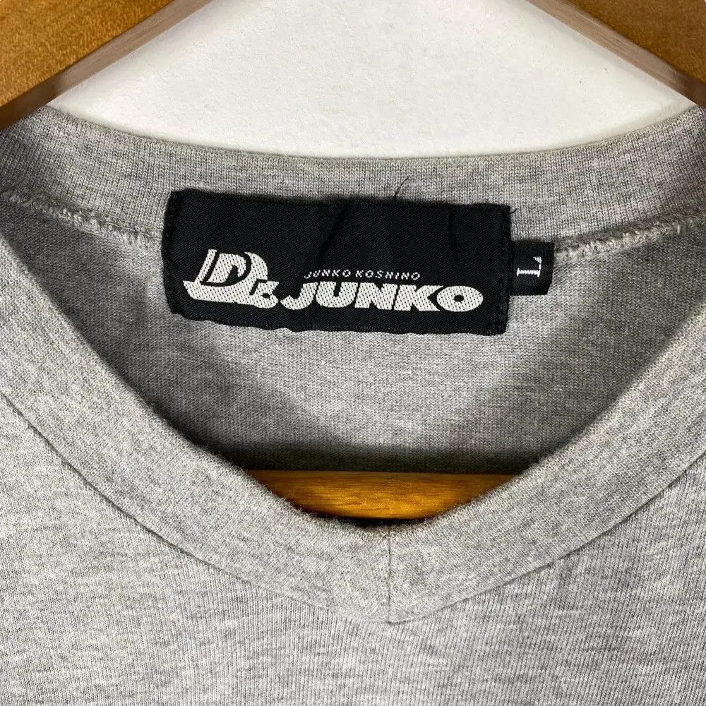 Junko Shimada Vintage 90's Dr JK Junko Koshino Big Graphic Tee Shirt Size US L / EU 52-54 / 3 - 5 Thumbnail