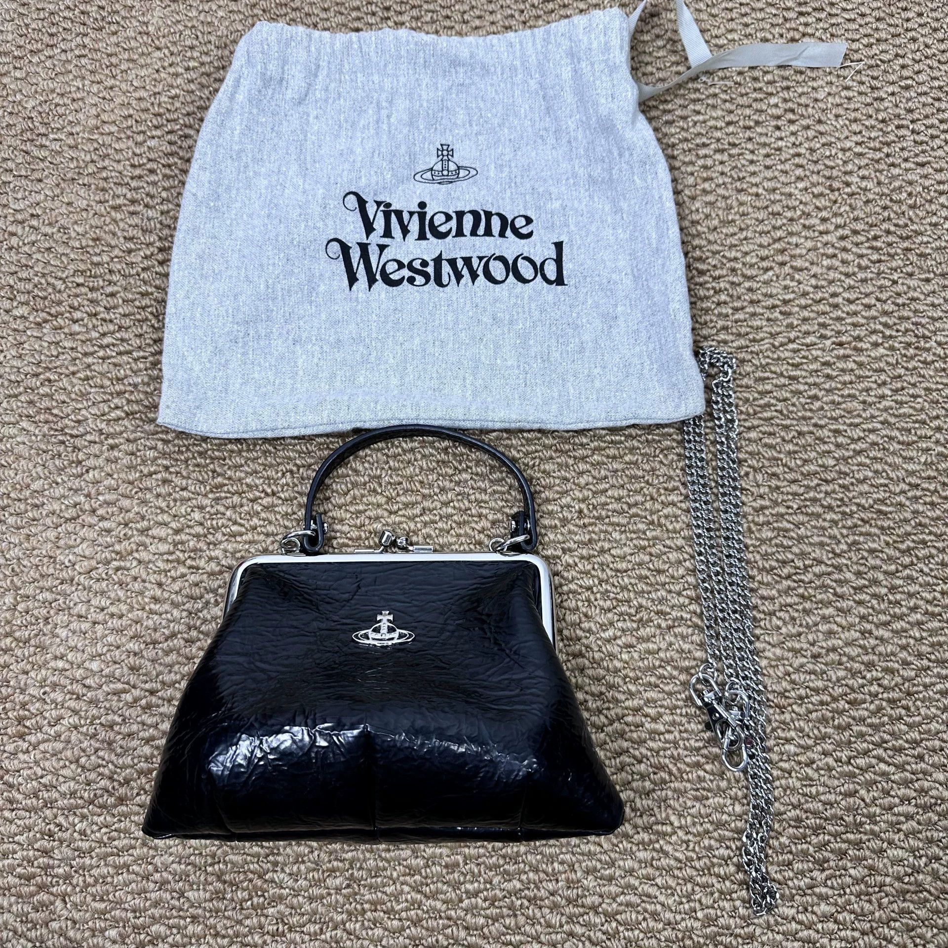 Vivienne Westwood Vivienne Westwood 95 new black croc dumpling bag Size ONE SIZE - 7 Thumbnail