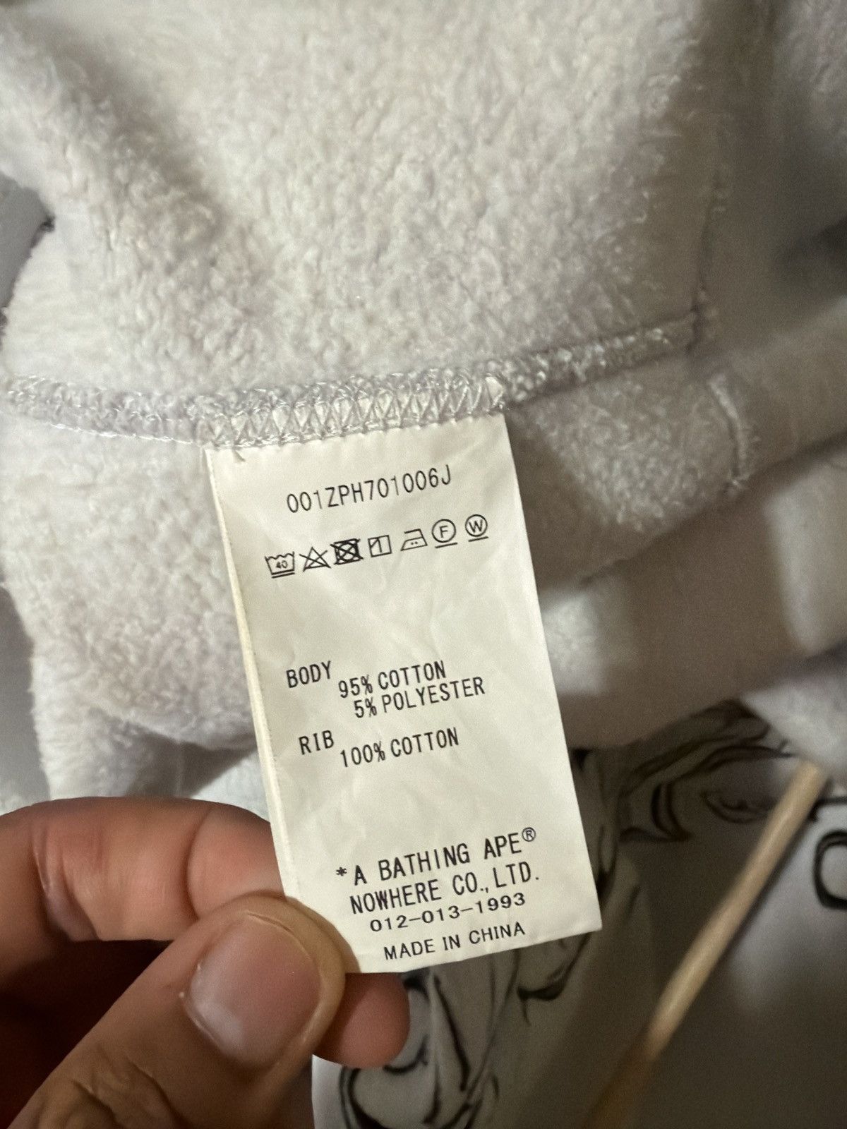 Bape Bape ursus grey hoodie Size US XXL / EU 58 / 5 - 5 Thumbnail