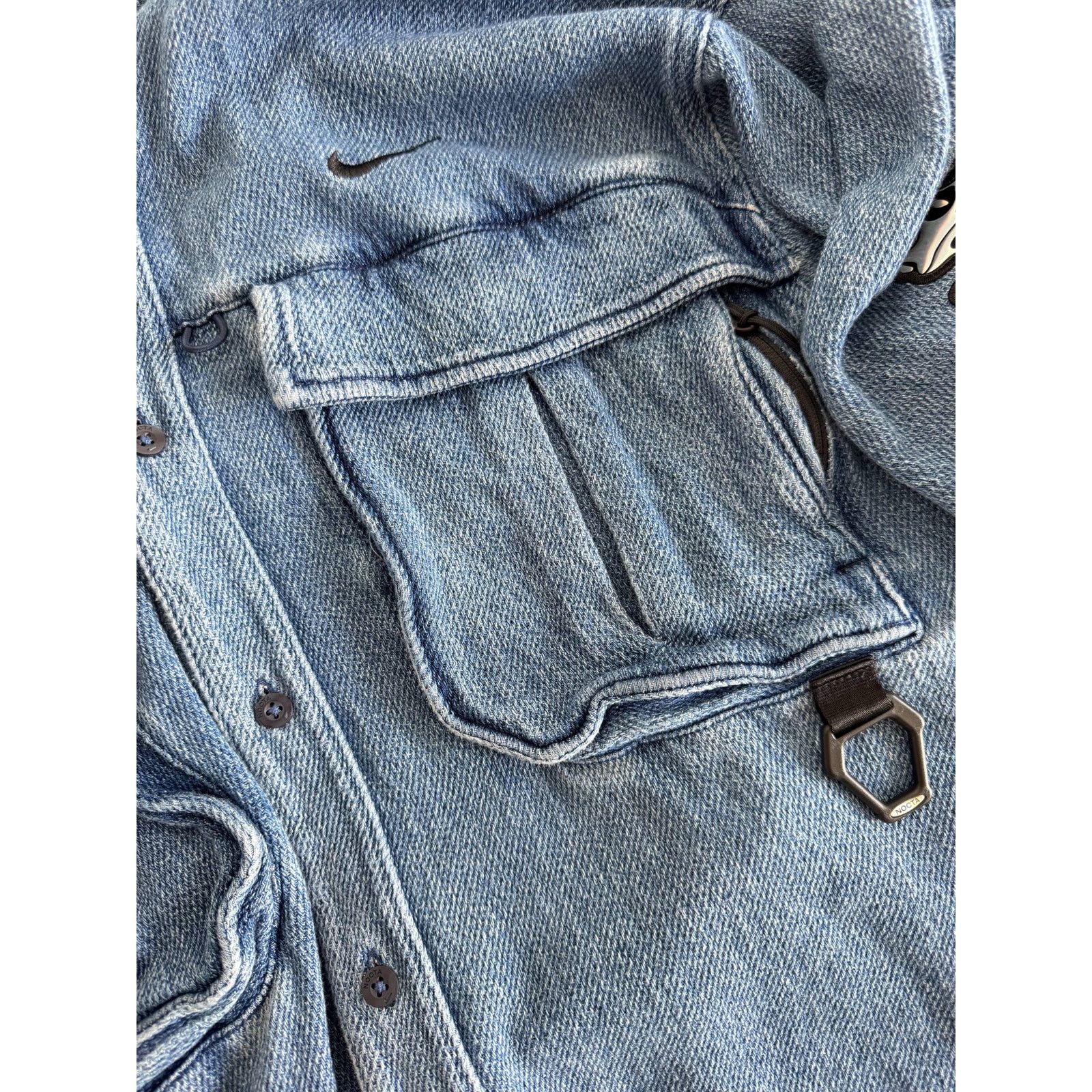 NOCTA × Nike Nike x NOCTA Drake Opal Lily Pad Denim Utility Jacket Size US L / EU 52-54 / 3 - 7 Thumbnail