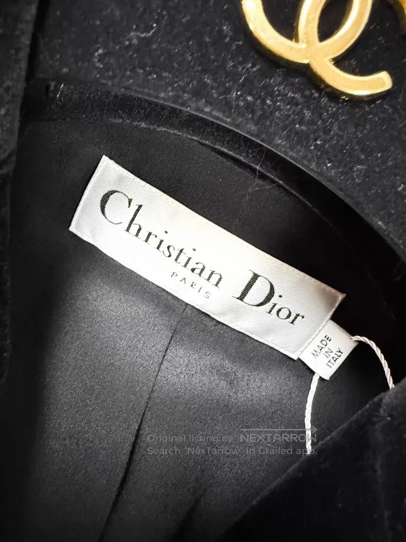 Dior Dior Velvet slim long-sleeved suit jacket Size XXS / US 00 / IT 34 - 5 Thumbnail