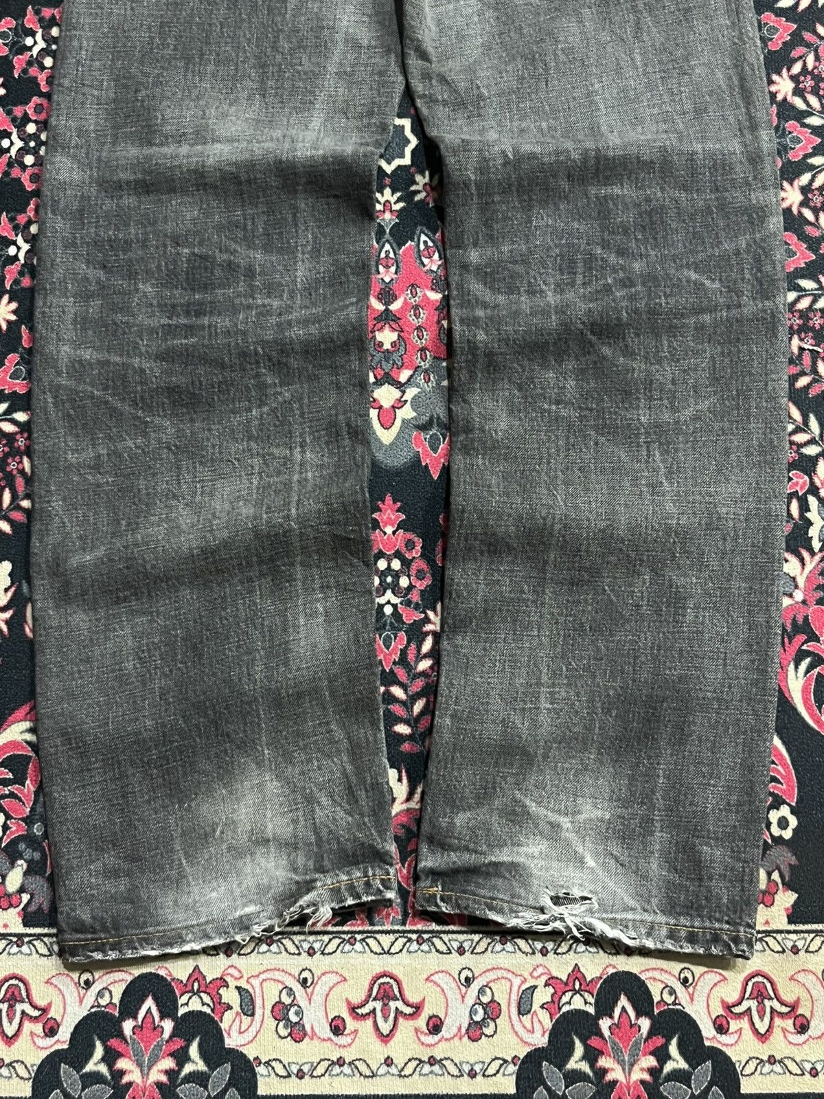 Edwin Vintage Japan Edwin 503 Sulpher Faded Washed Straight Jeans Size US 28 / EU 44 - 11 Thumbnail