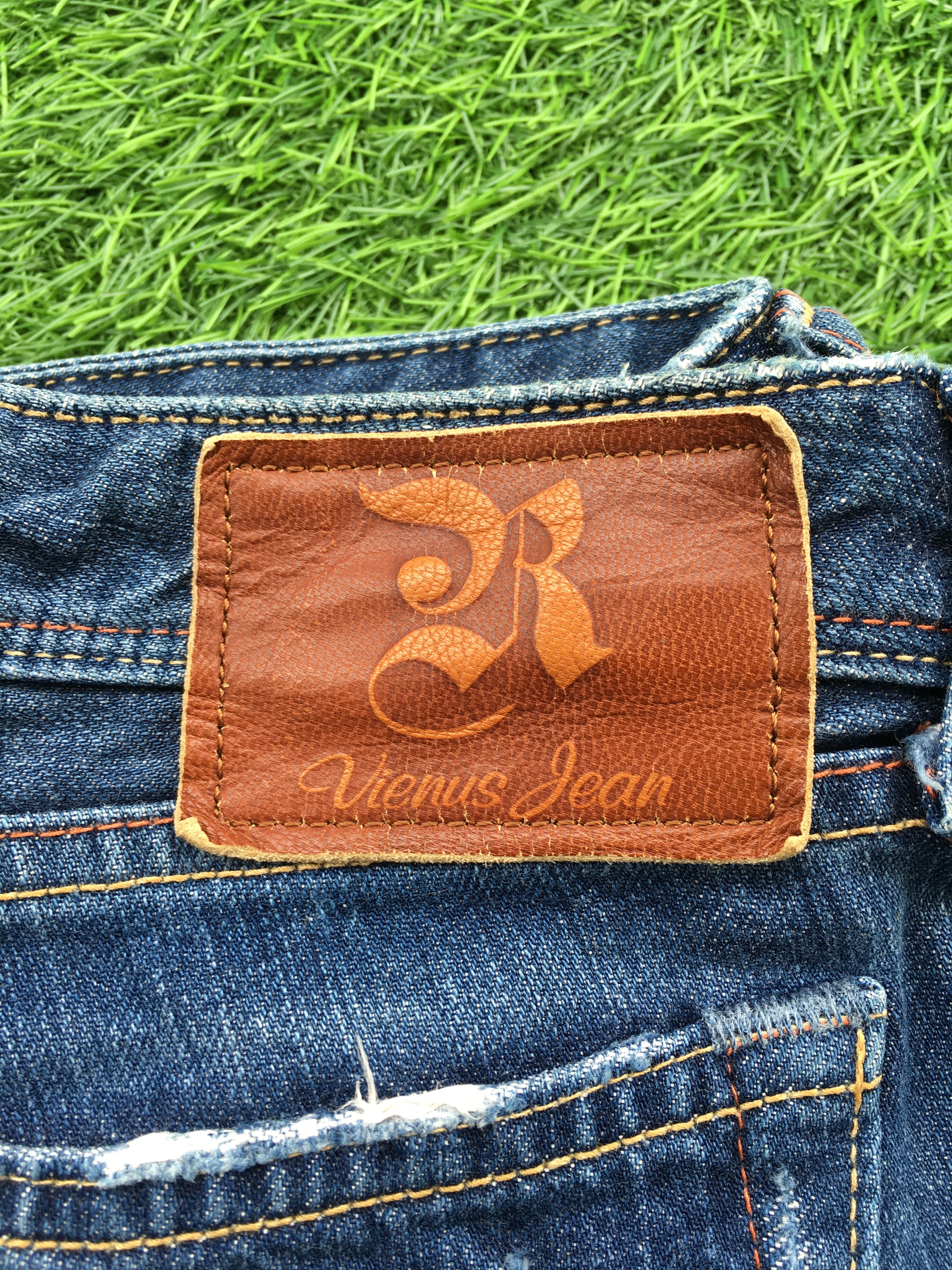 Japanese Brand Low Rise Distressed Bootcut Jeans D-1232 Size 28" / US 6 / IT 42 - 10 Thumbnail