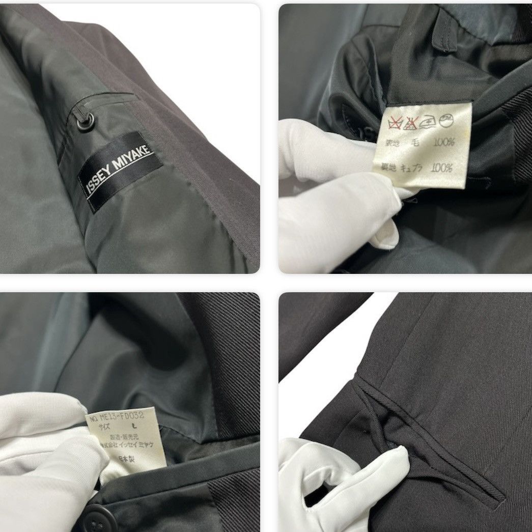 Issey Miyake 569 00s archive ISSEY MIYAKE MEN suit set up men vintage Size 44R - 4 Thumbnail
