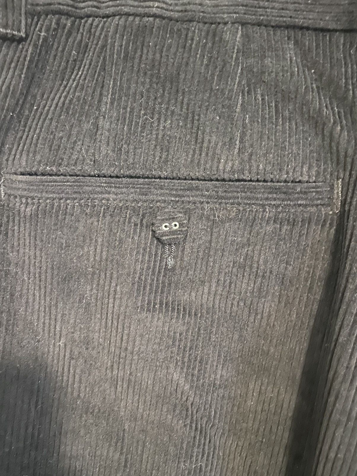 Thom Browne Thom Browne Black Corduroy Pants Size US 35 - 4 Thumbnail