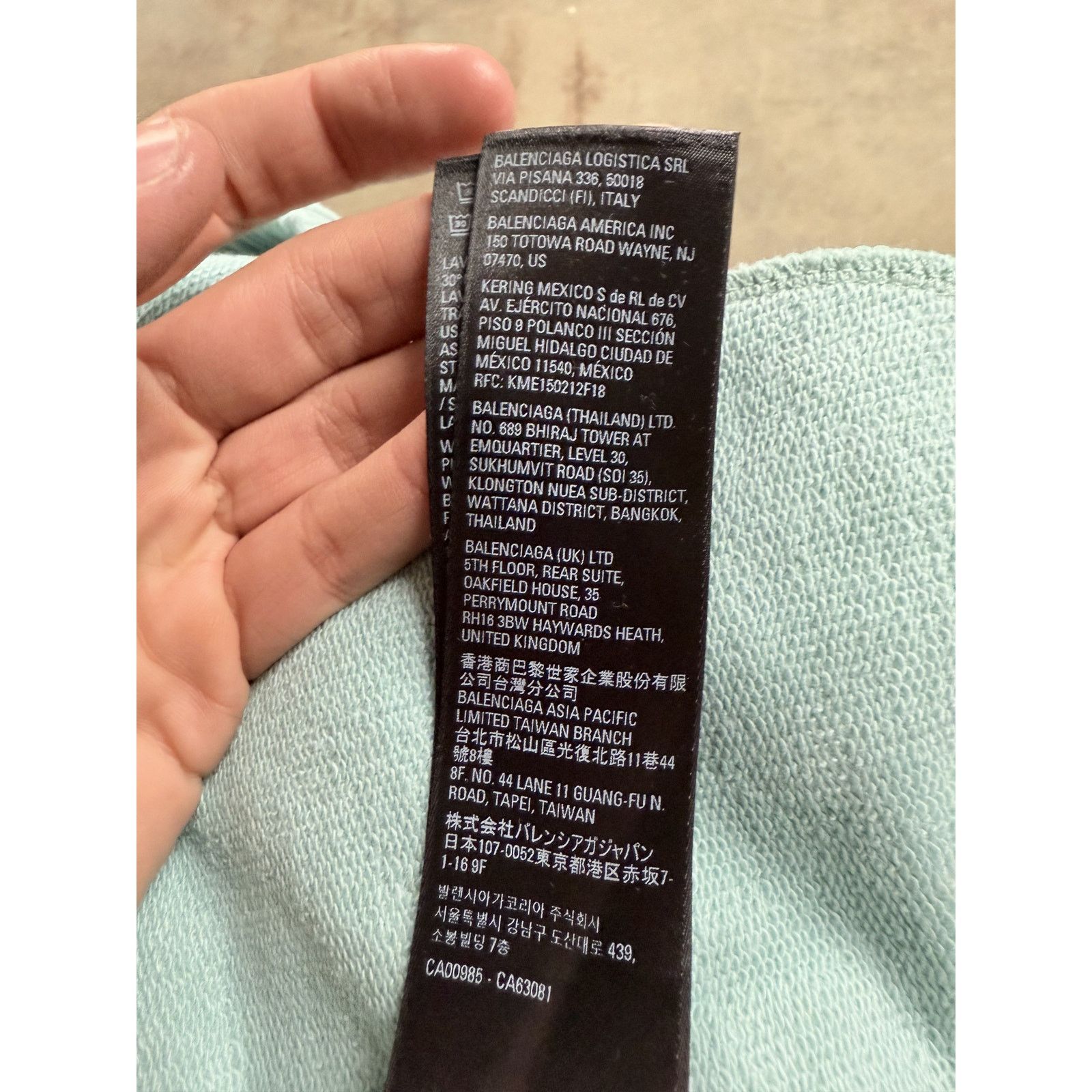 Balenciaga Balenciaga Teal Shorts BB Logo Small Size US 30 / EU 46 - 7 Thumbnail