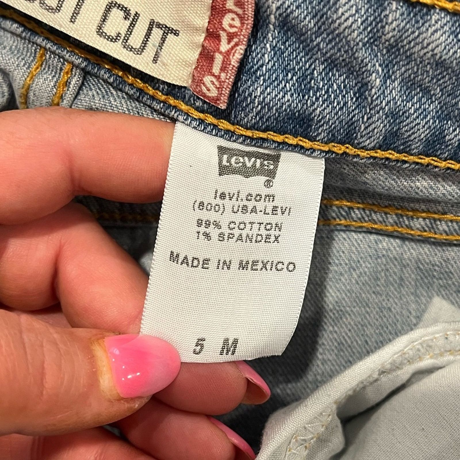 Levi's Levi's Superlow Bootcut Jeans Low Rise High Stretch 5M Size 27" / US 4 / IT 40 - 7 Thumbnail