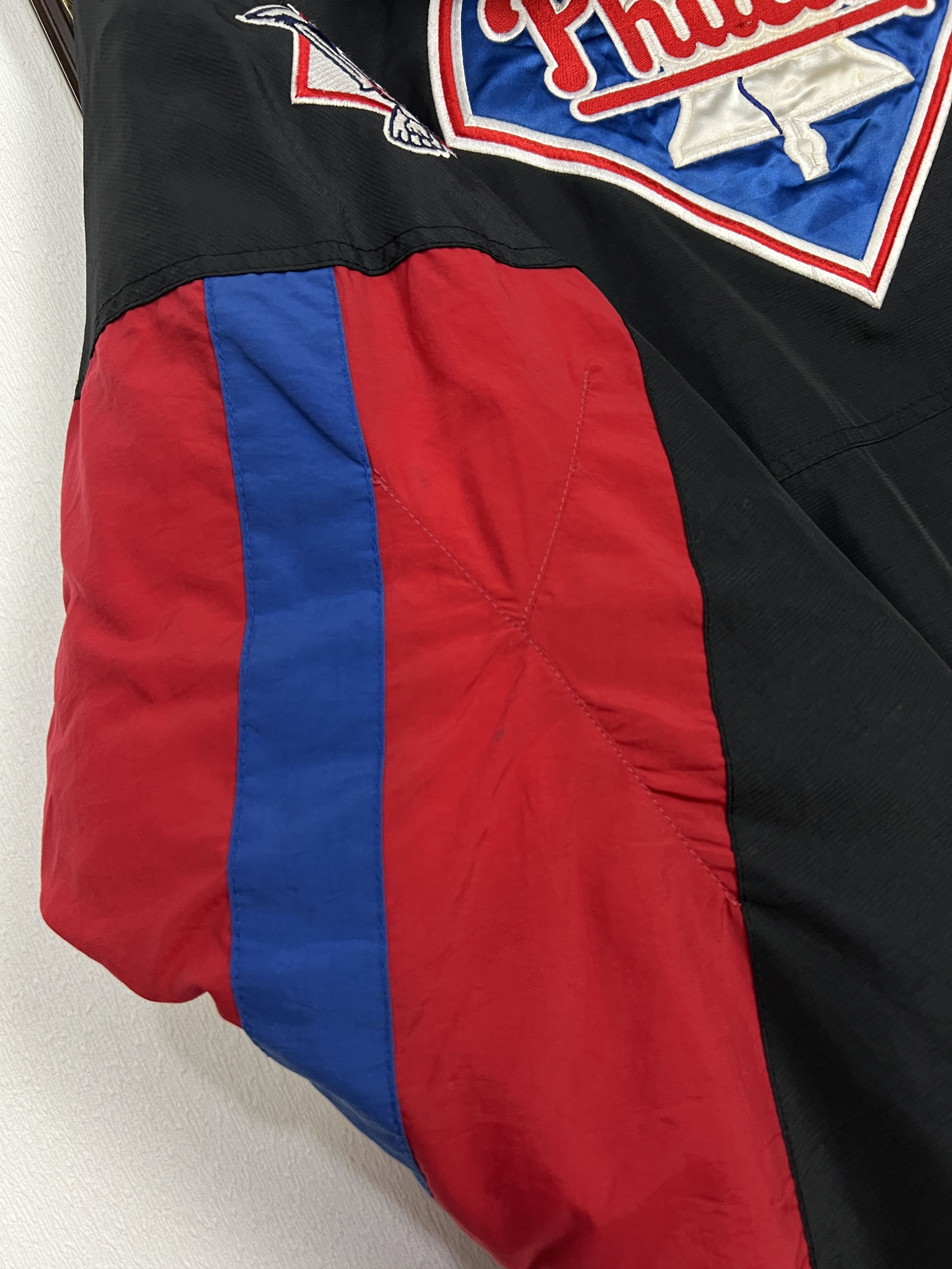Starter Vintage 90’s Starter Philadelphia Phillies MLB Jacket Bomber Size US L / EU 52-54 / 3 - 14 Thumbnail